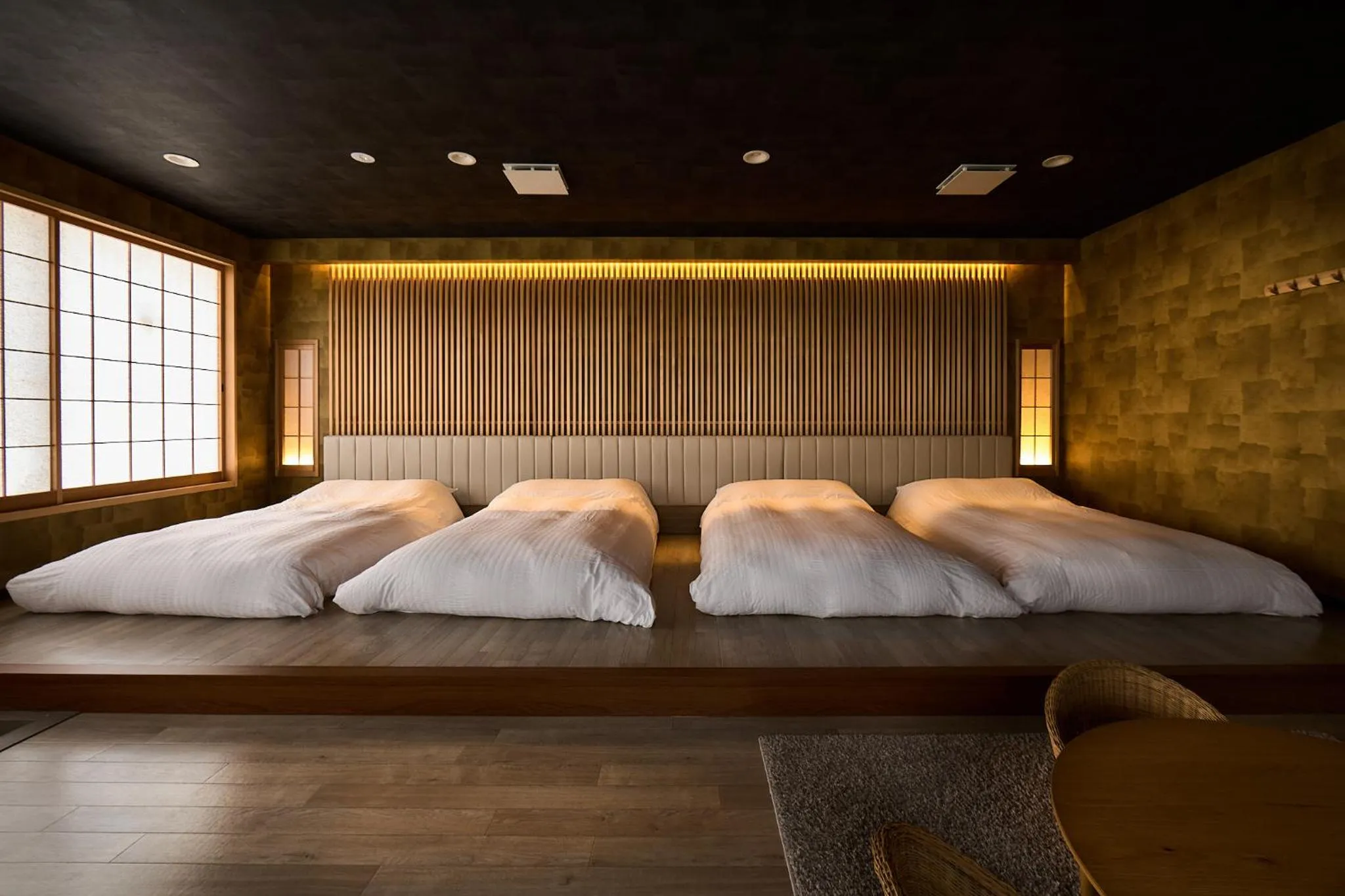 Bed in Yumura Onsen MIDORIYA