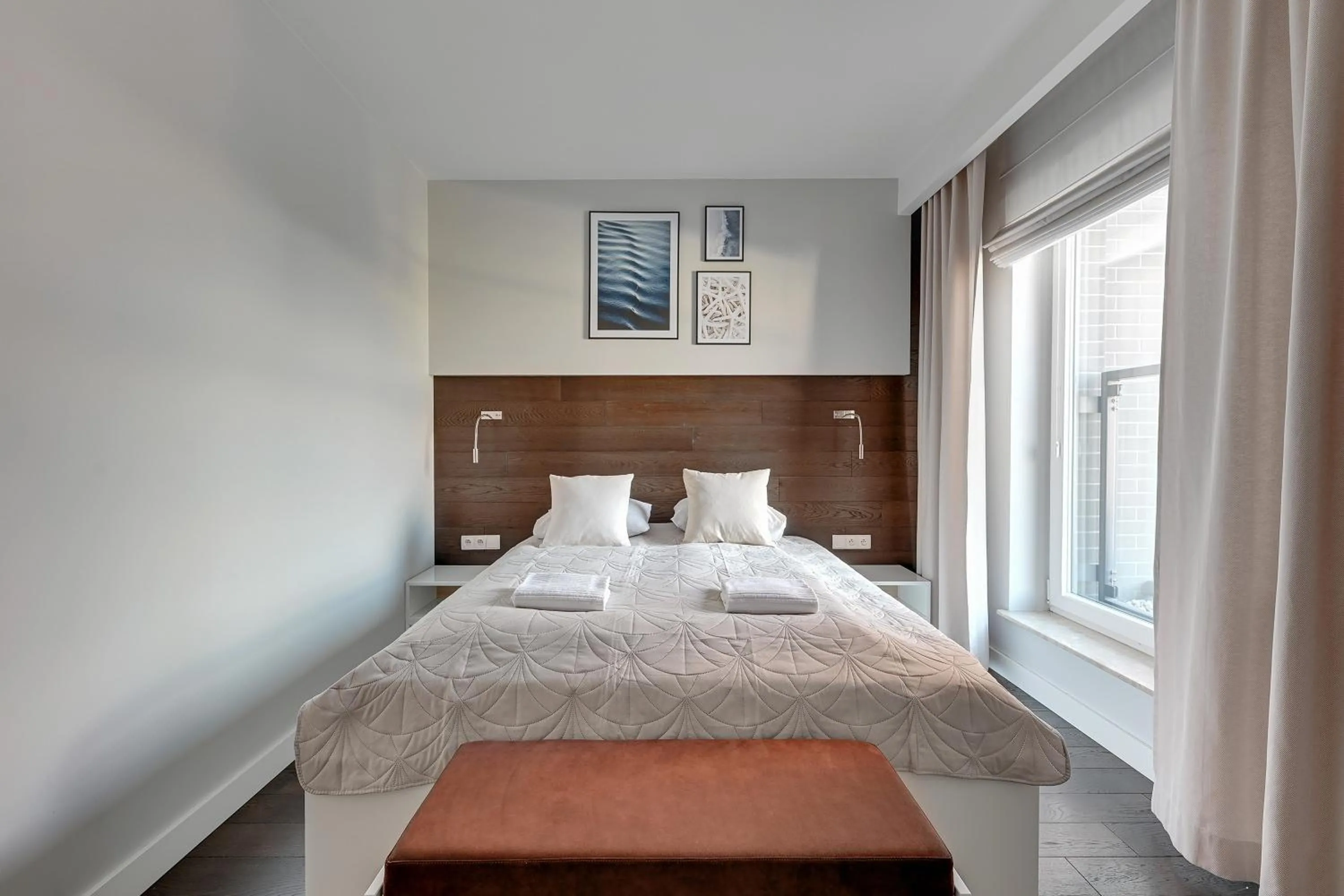 Bedroom, Bed in Chmielna Park by Comfort Apartments