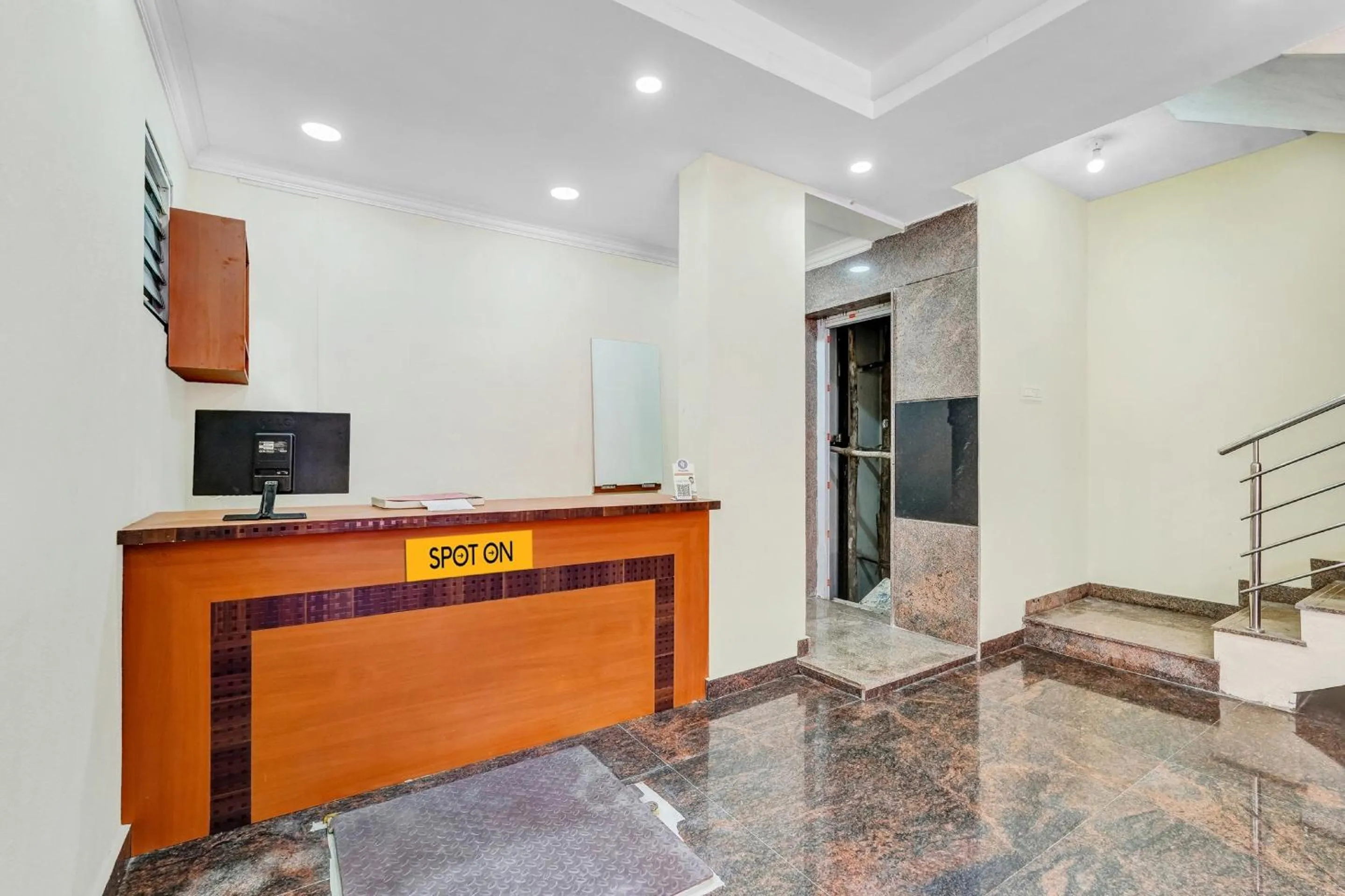 Lobby or reception in Hotel O Sri Thirumala Lodge
