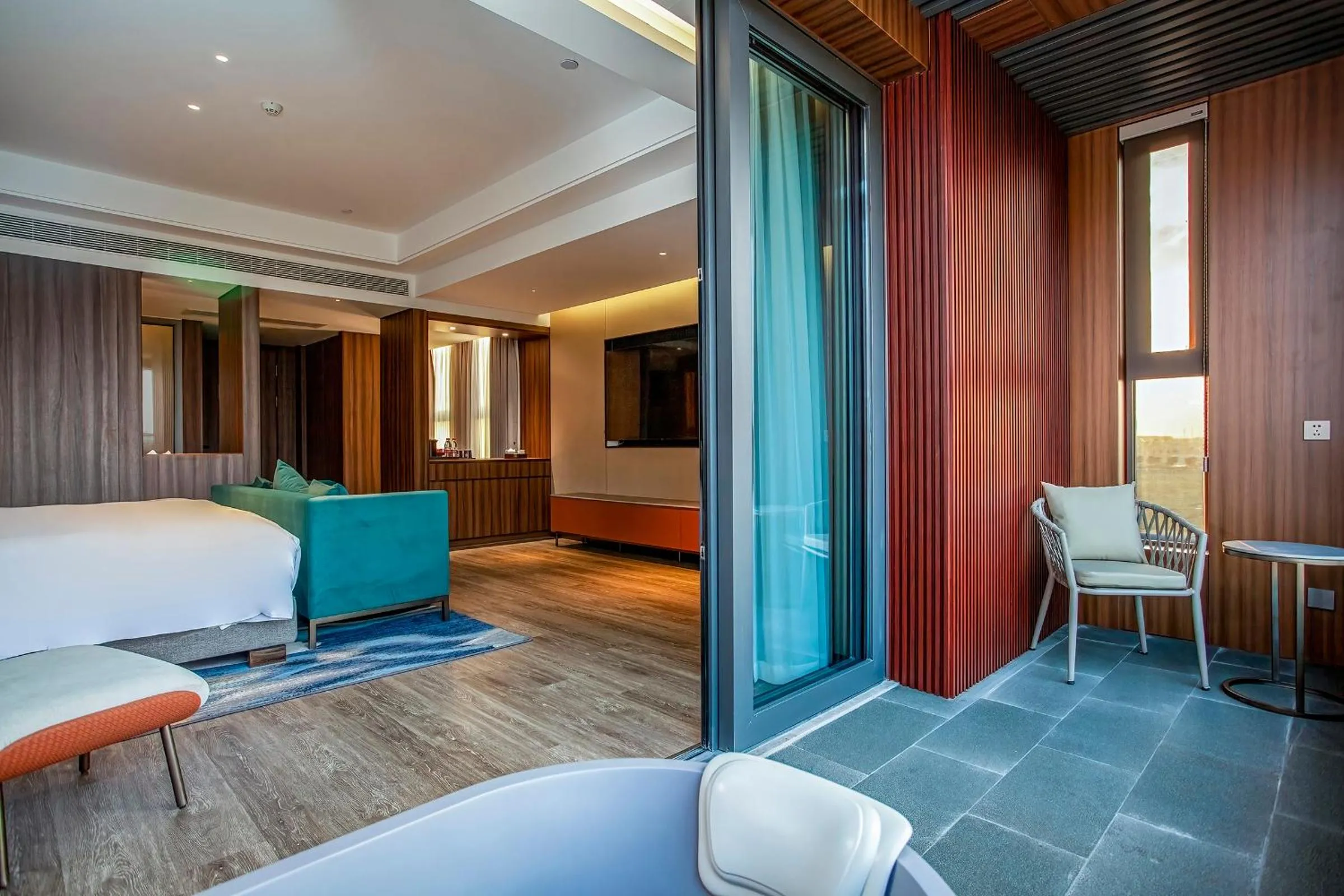 Photo of the whole room, Bed in Gao Shi Di Hot Spring Hotel Yangzhou