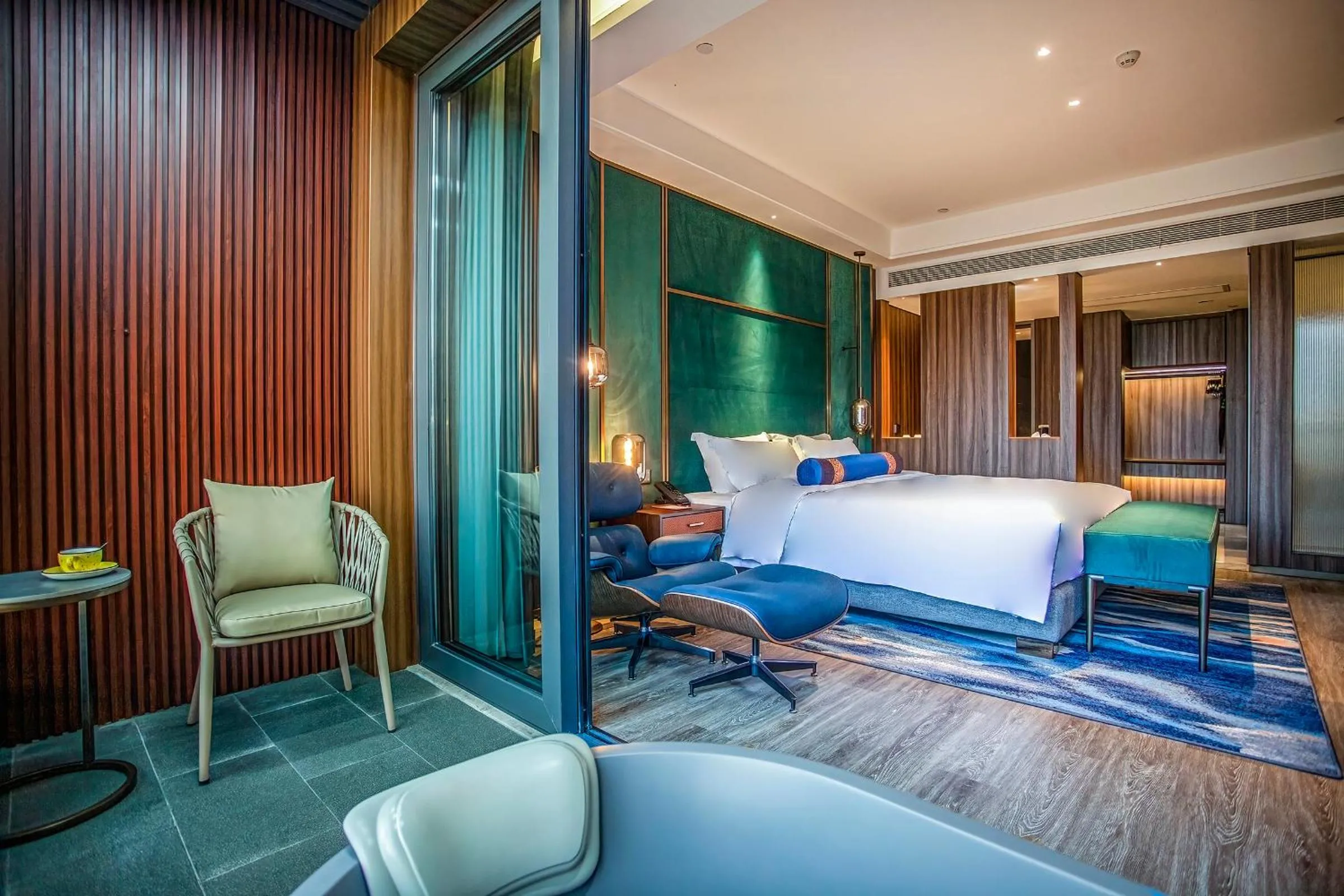 Photo of the whole room, Bed in Gao Shi Di Hot Spring Hotel Yangzhou