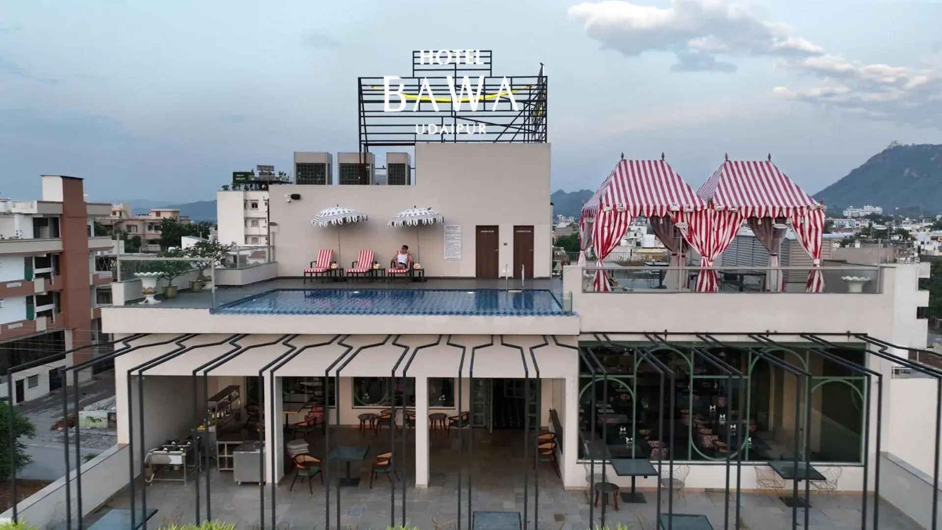 Property building in Hotel Bawa Udaipur Property building in Hotel Bawa Udaipur