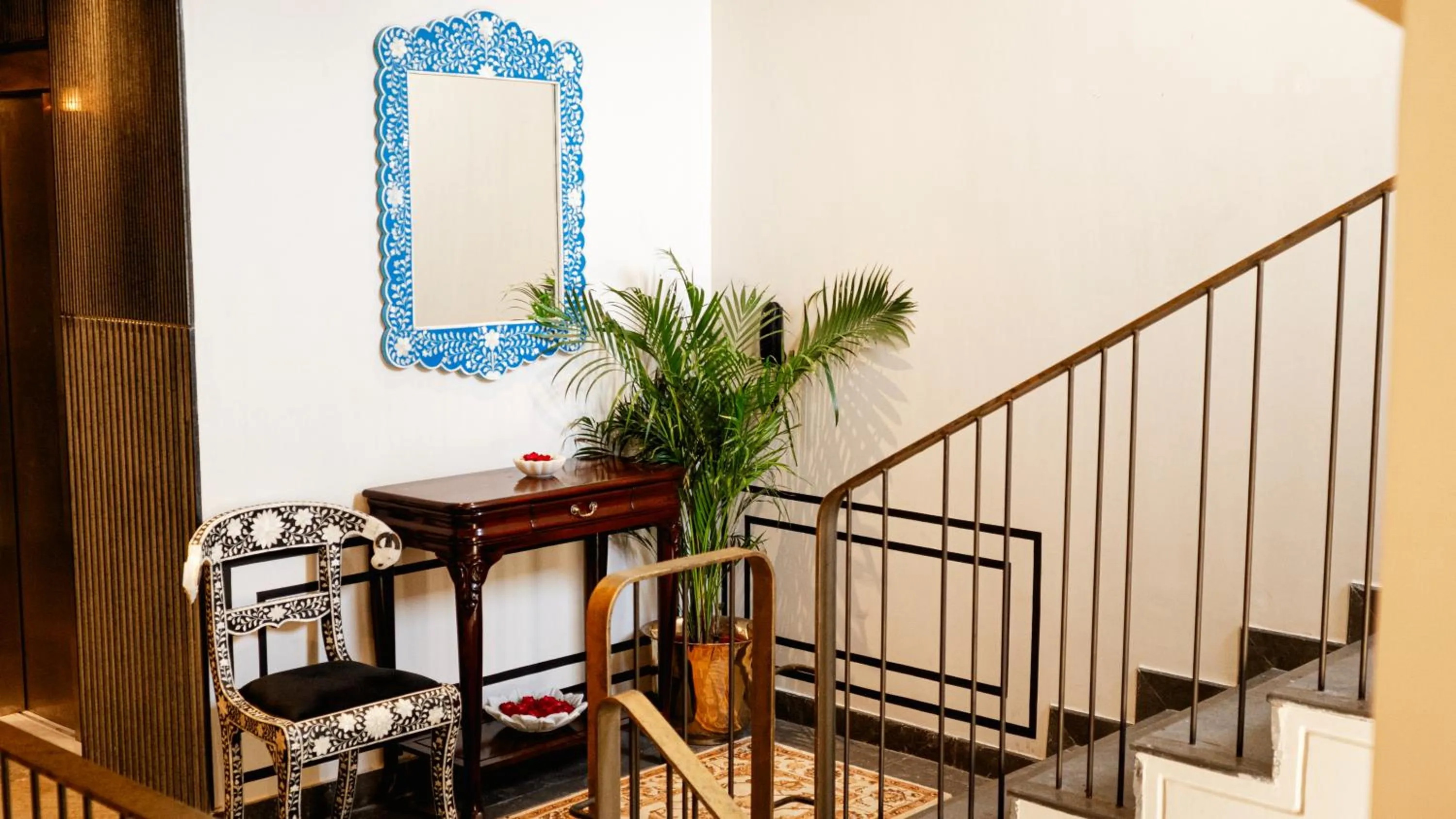 Decorative detail in Hotel Bawa Udaipur