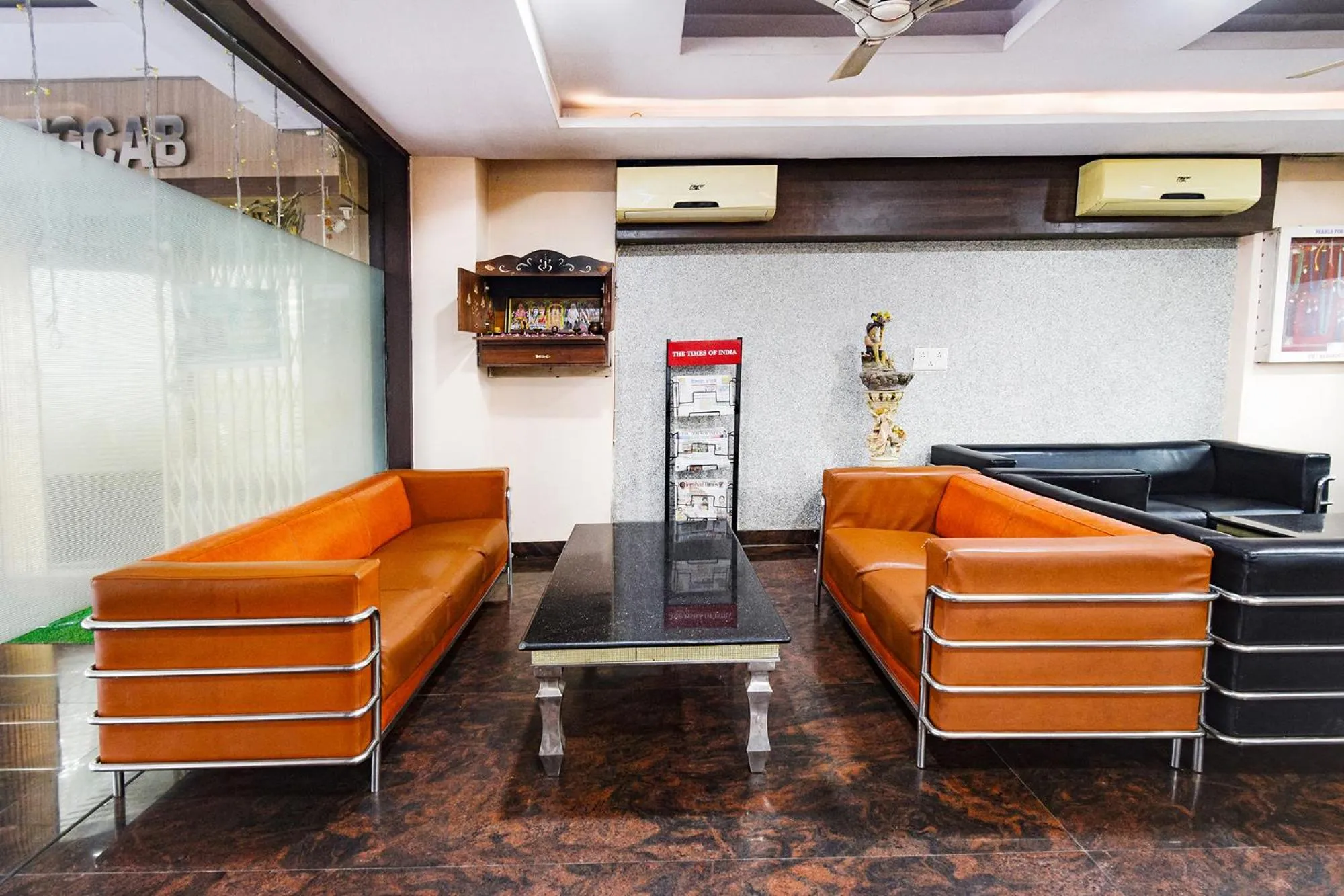 Seating area in Hotel L Grand - Nr Secunderabad Railway Station