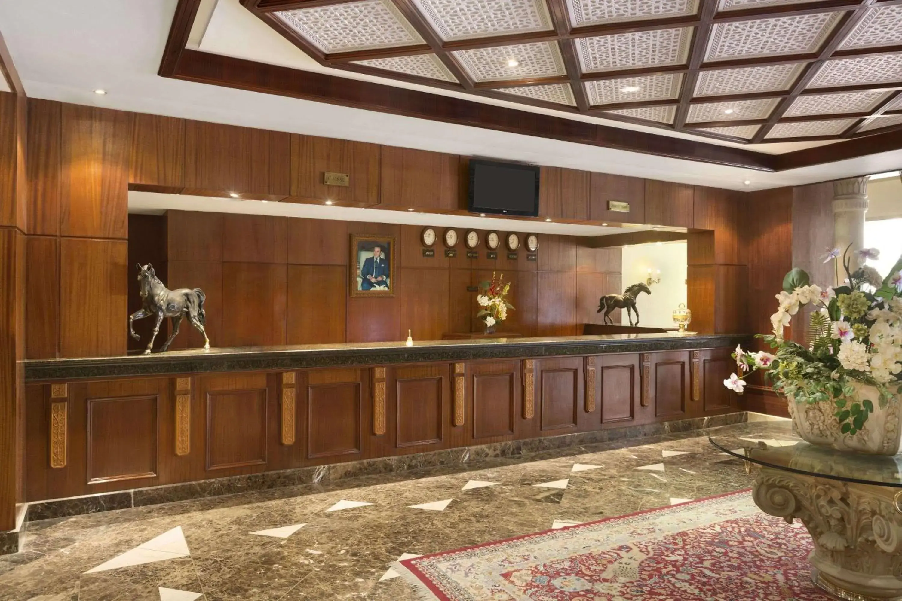 Lobby or reception in Ramada By Wyndham Fes Lobby or reception in Ramada By Wyndham Fes