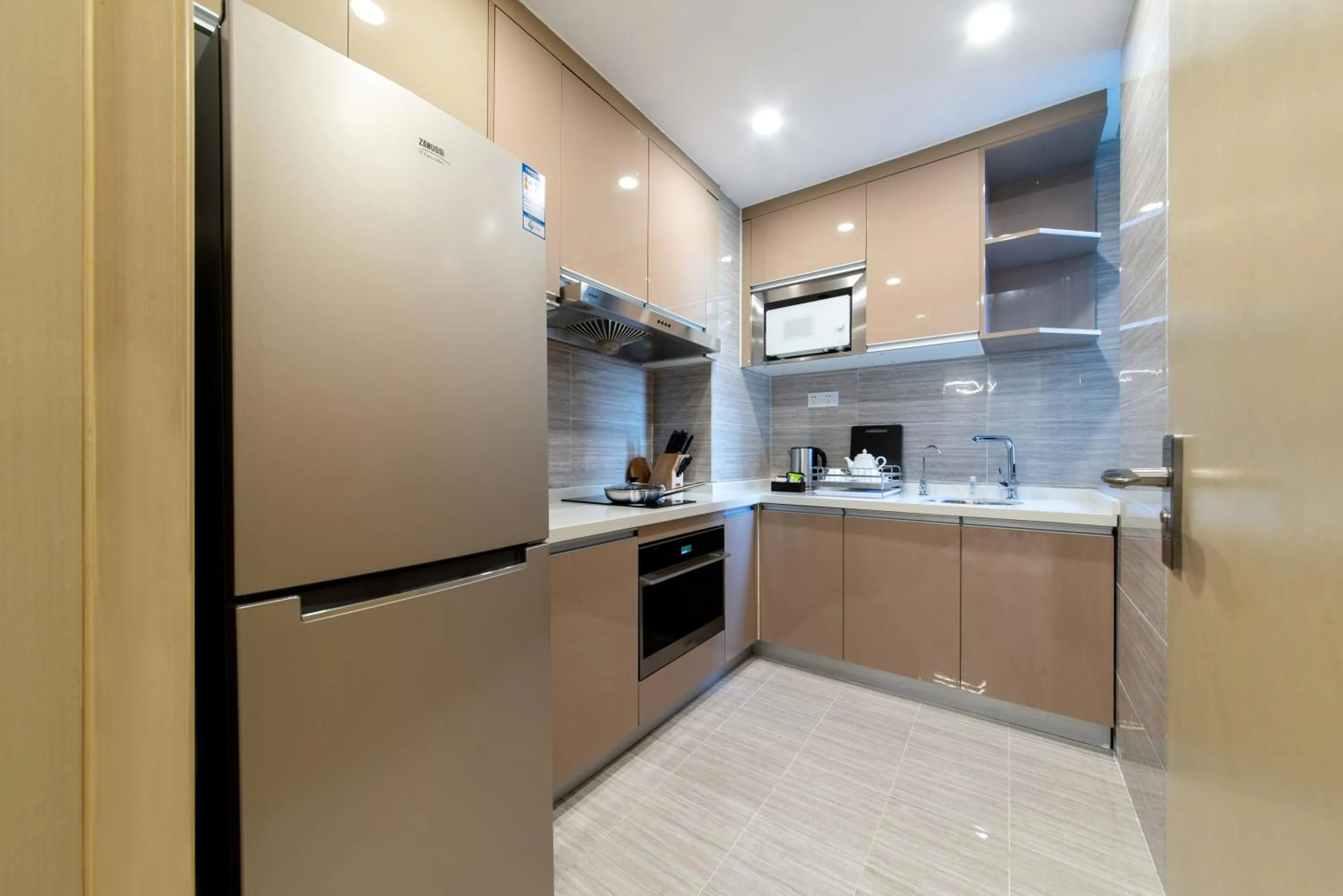 Kitchen or kitchenette in Somerset Haizhu Centre Guangzhou