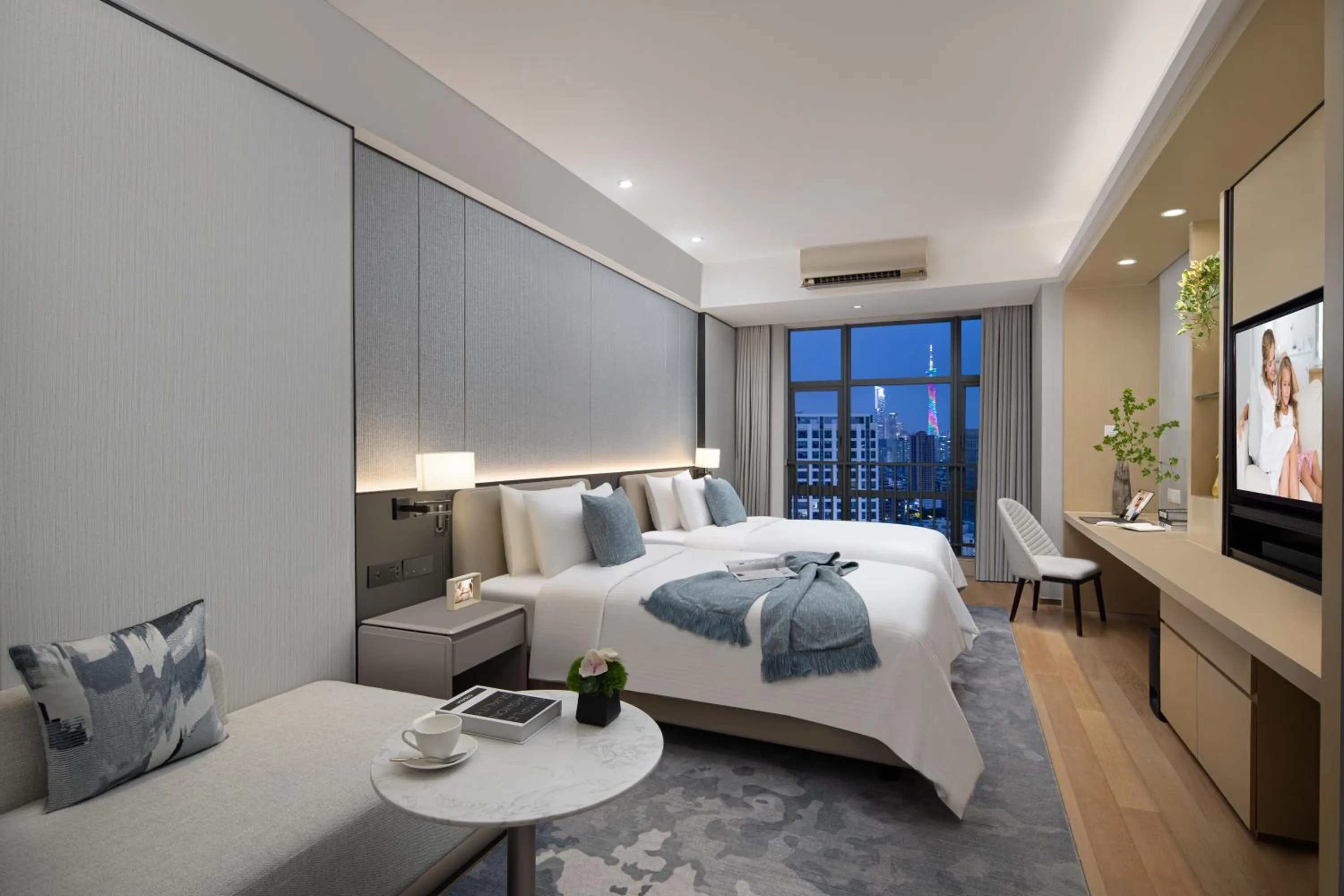 Bed in Somerset Haizhu Centre Guangzhou