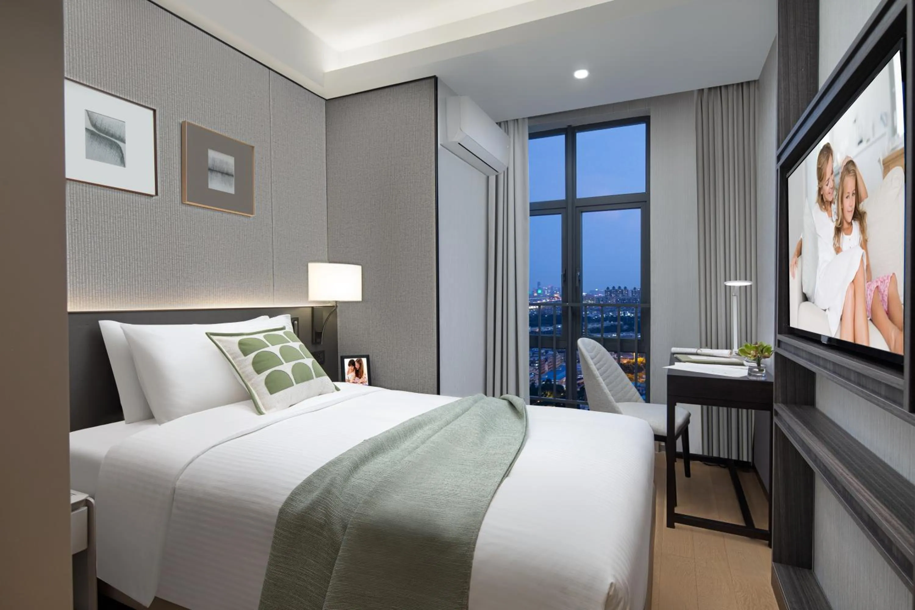 Bedroom, Bed in Somerset Haizhu Centre Guangzhou