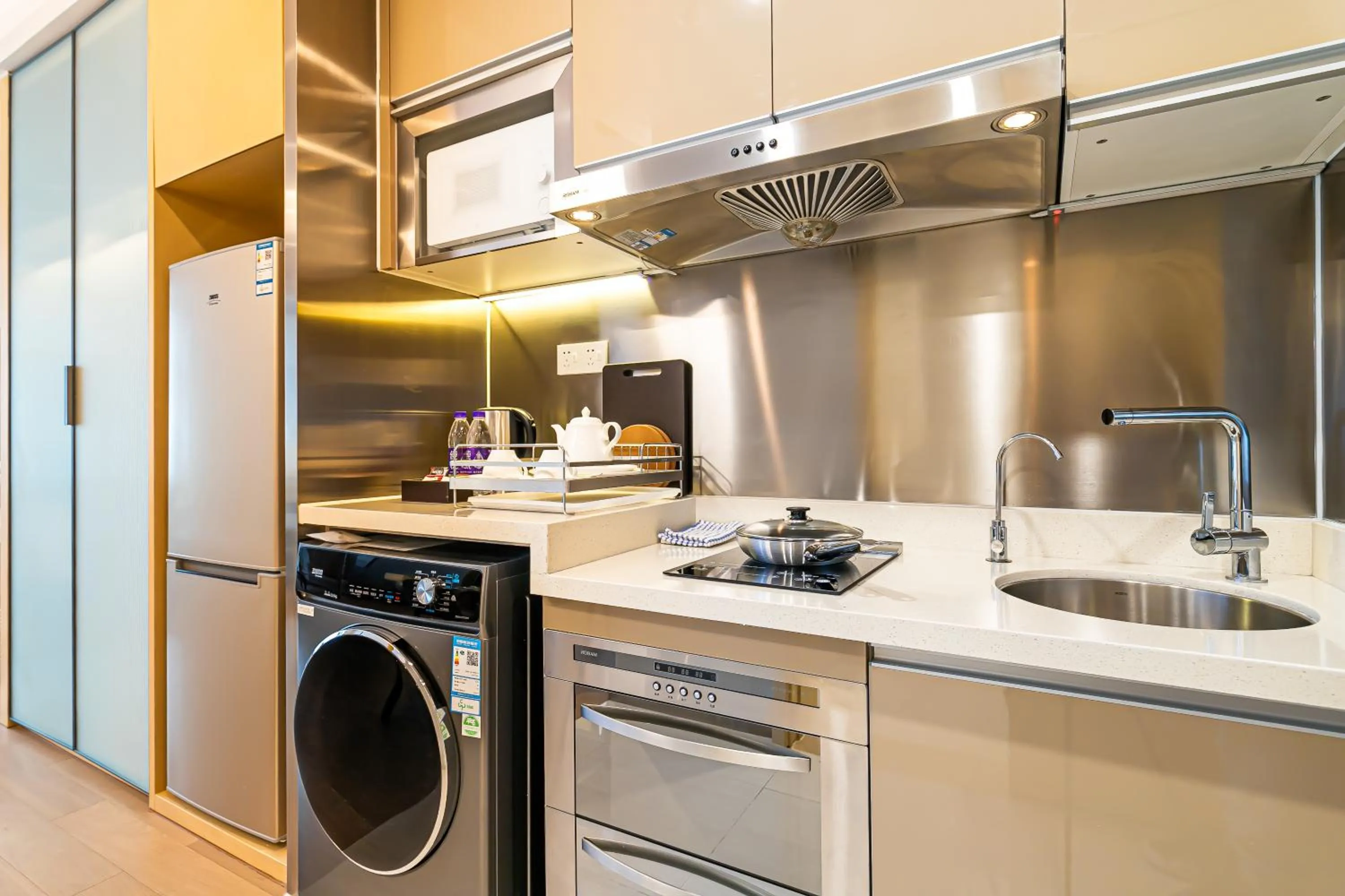 kitchen in Somerset Haizhu Centre Guangzhou