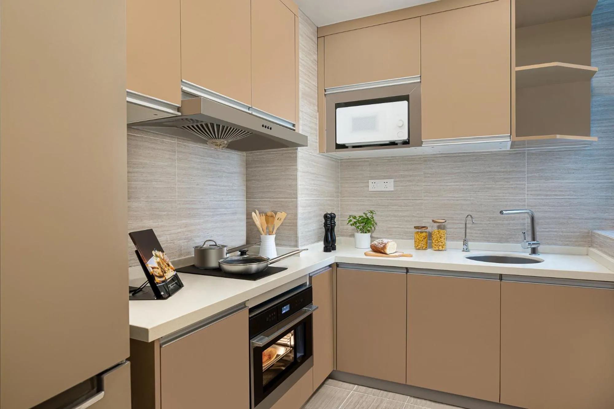 Kitchen or kitchenette in Somerset Haizhu Centre Guangzhou