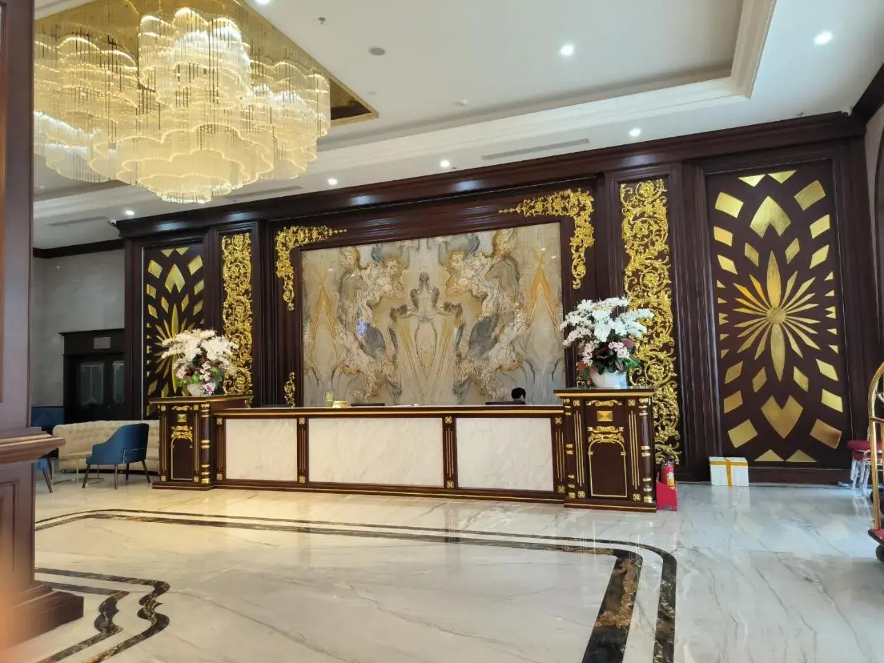 Lobby or reception in Cửa Đông Luxury Hotel Lobby or reception in Cửa Đông Luxury Hotel