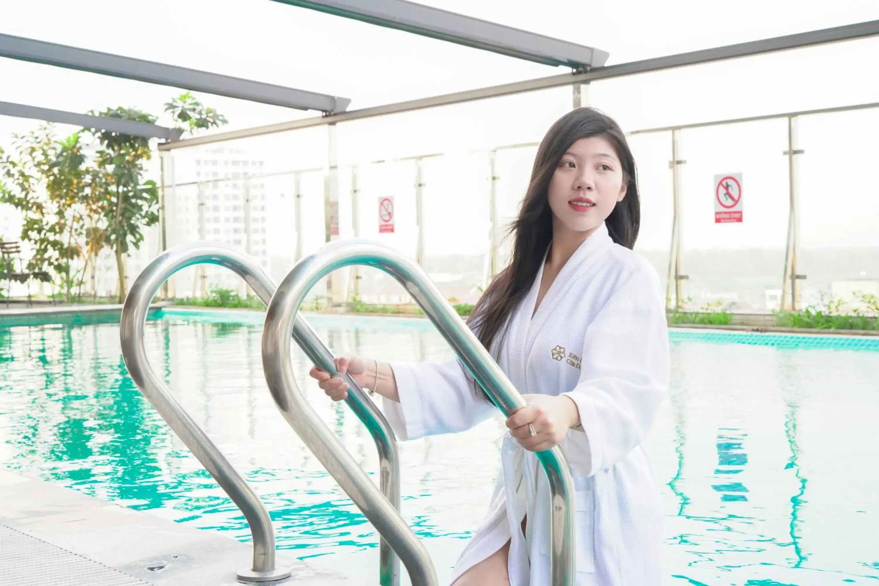 Swimming pool in Cửa Đông Luxury Hotel Swimming pool in Cửa Đông Luxury Hotel