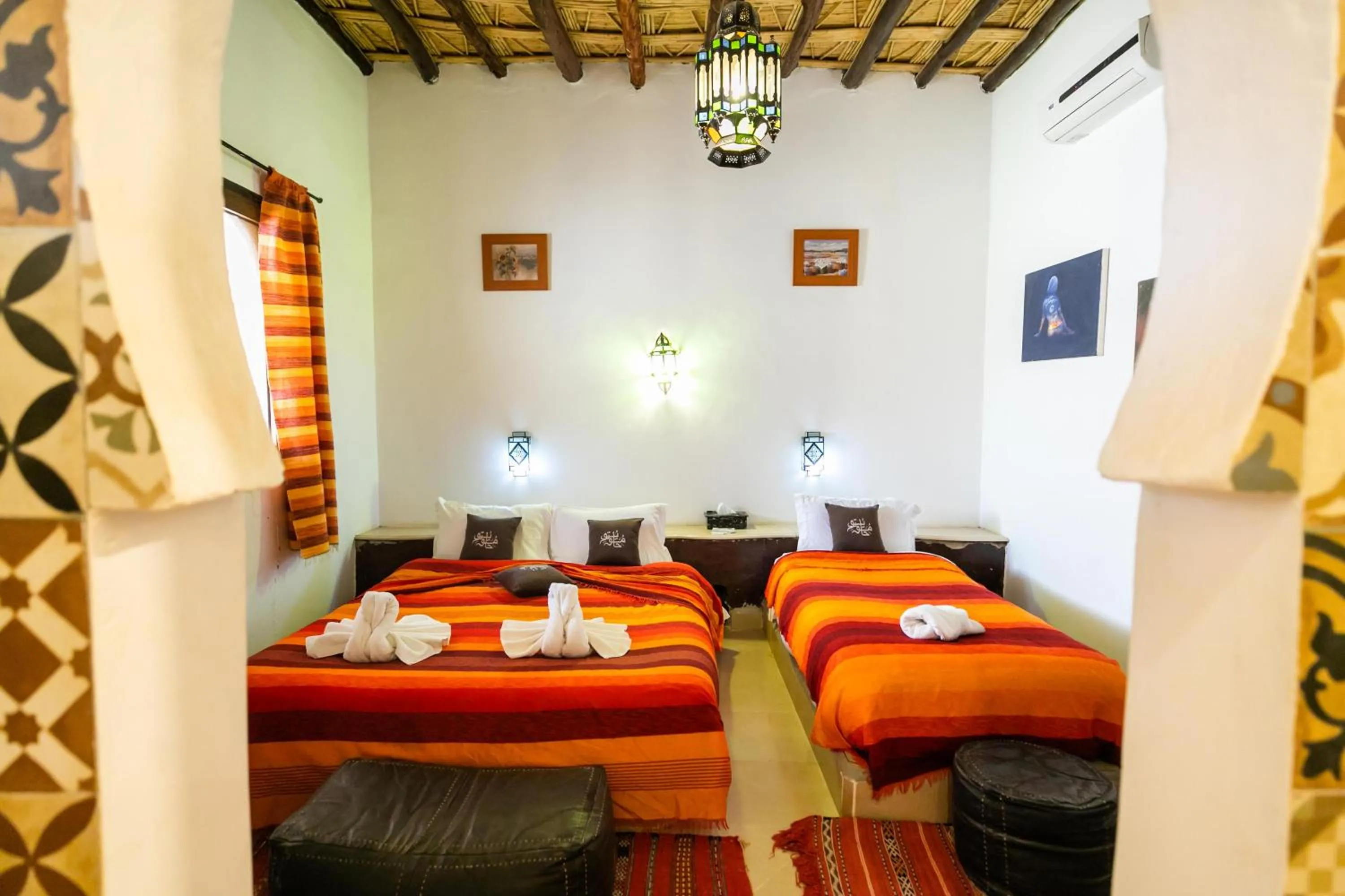 Bed in Kasbah Mohayut