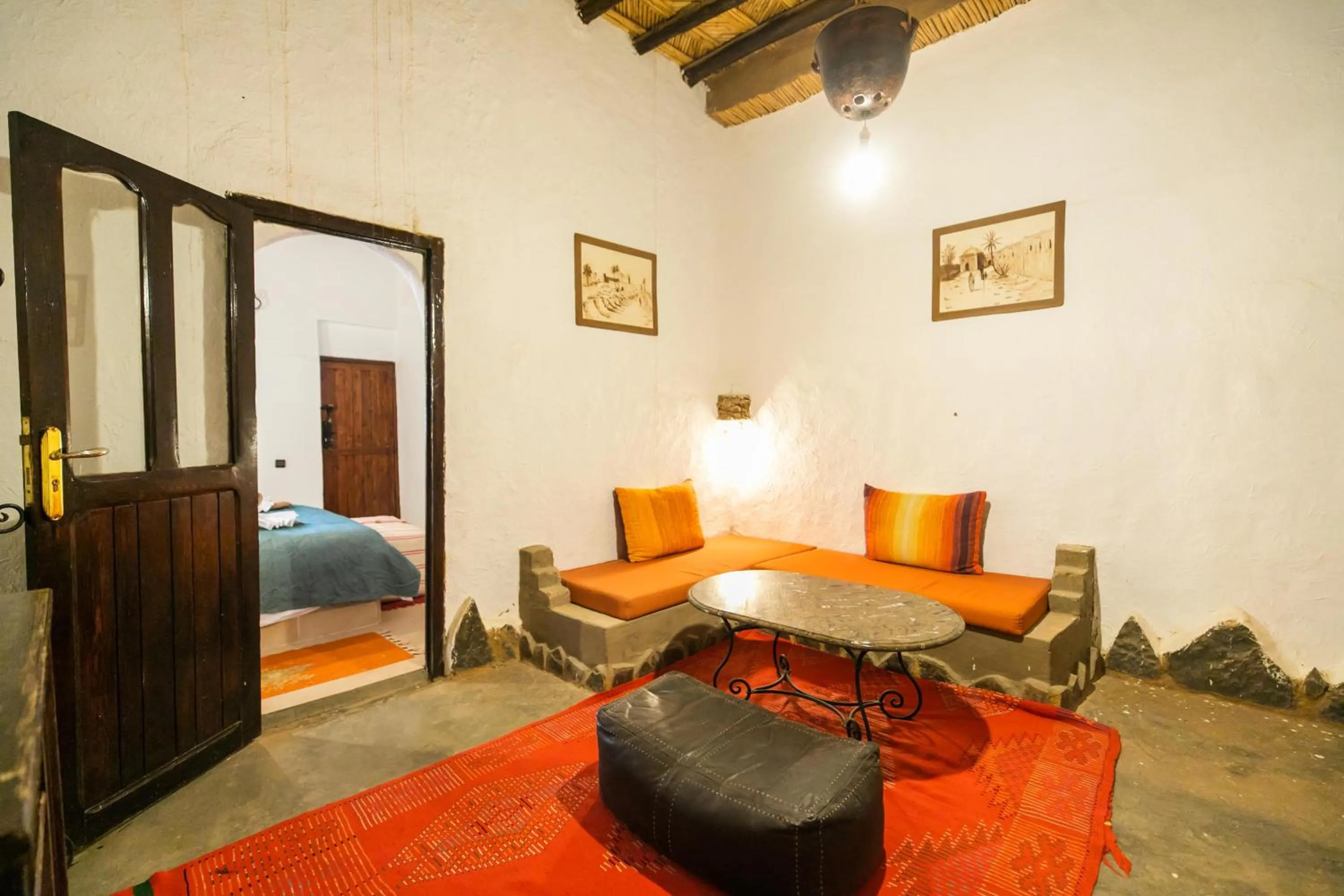 Bed in Kasbah Mohayut