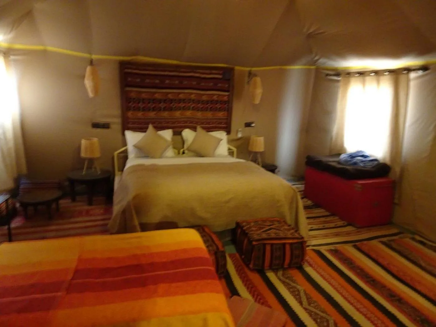 Bed in Kasbah Mohayut