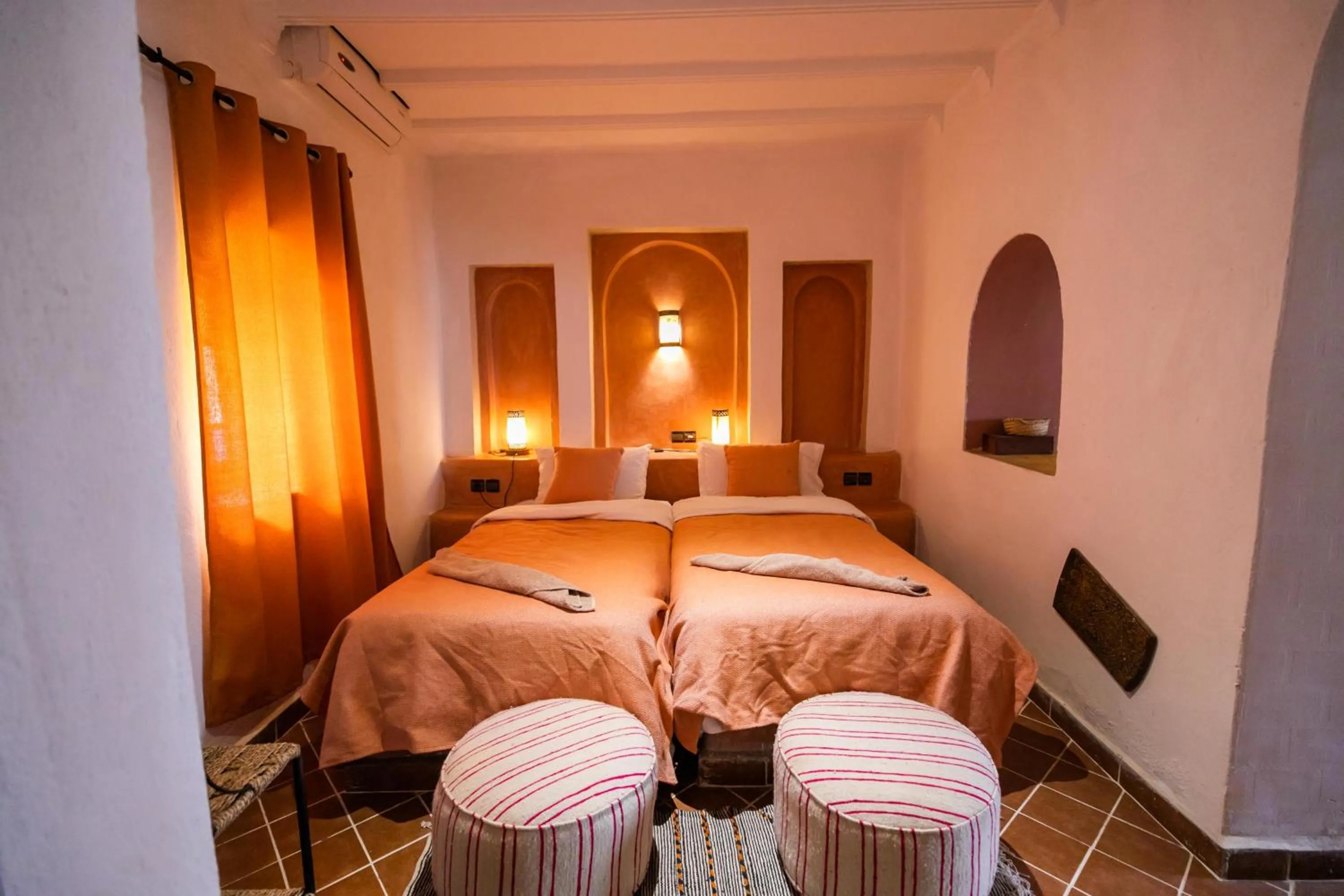 Bed in Kasbah Mohayut