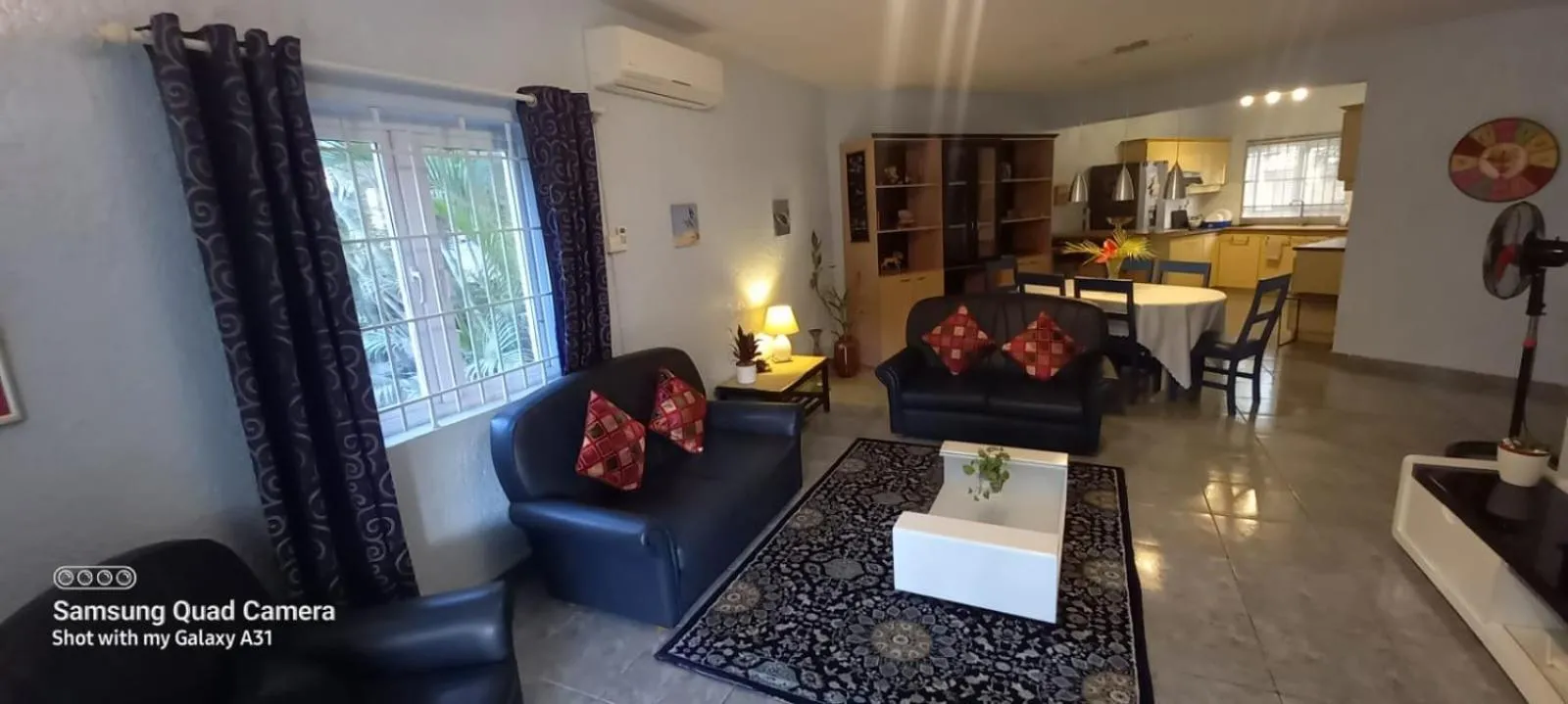 Living room in Opp Swimming Poll, Ground Floor, Flic En Flac