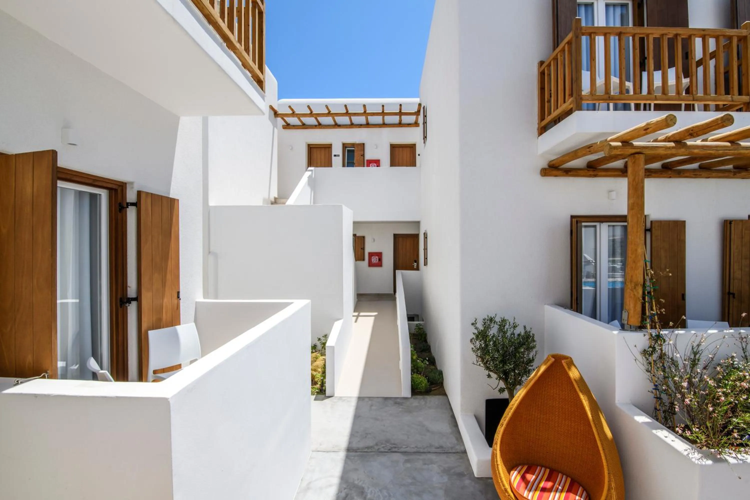 Property building in Mykonaki Hotel