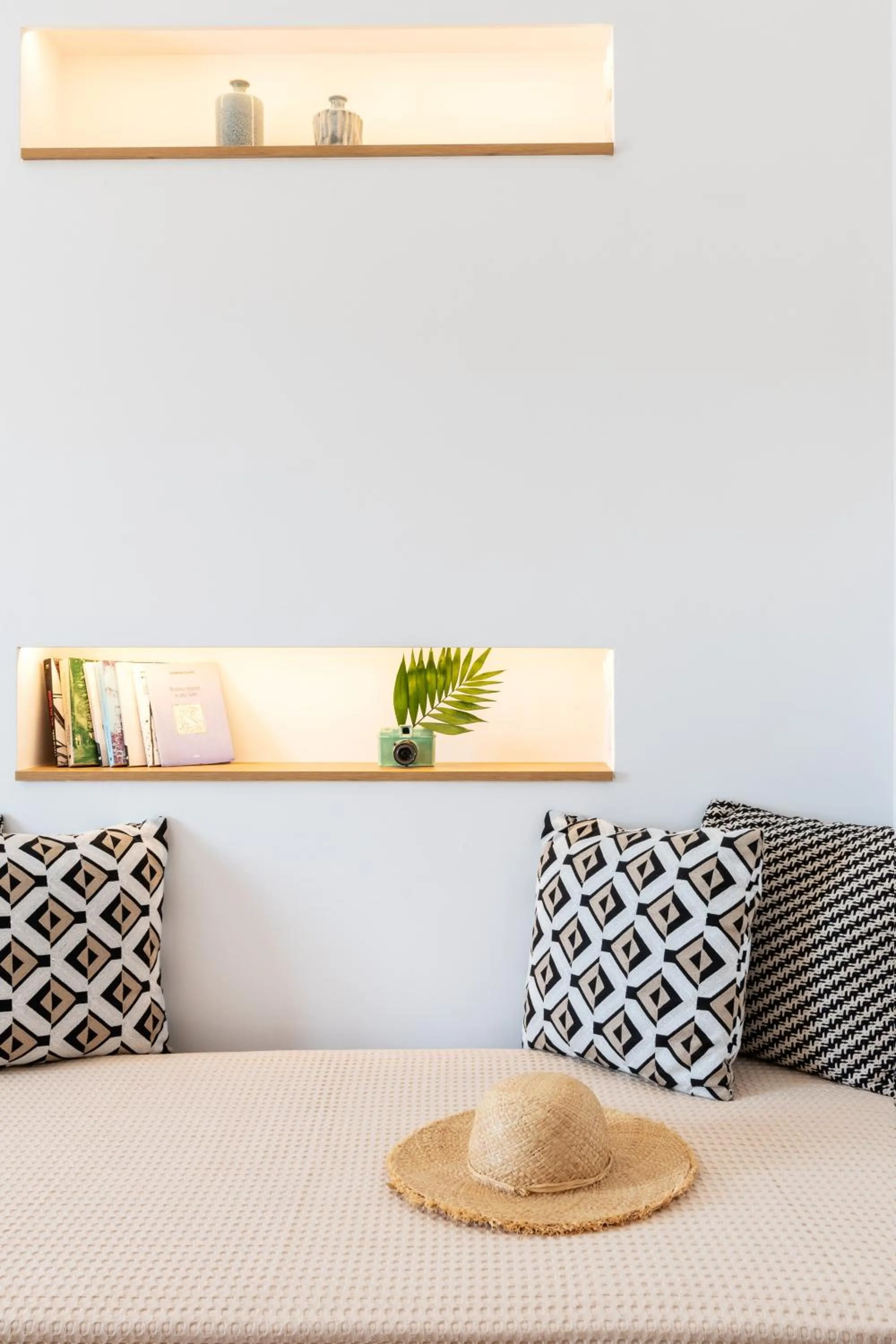 Living room in Mykonaki Hotel