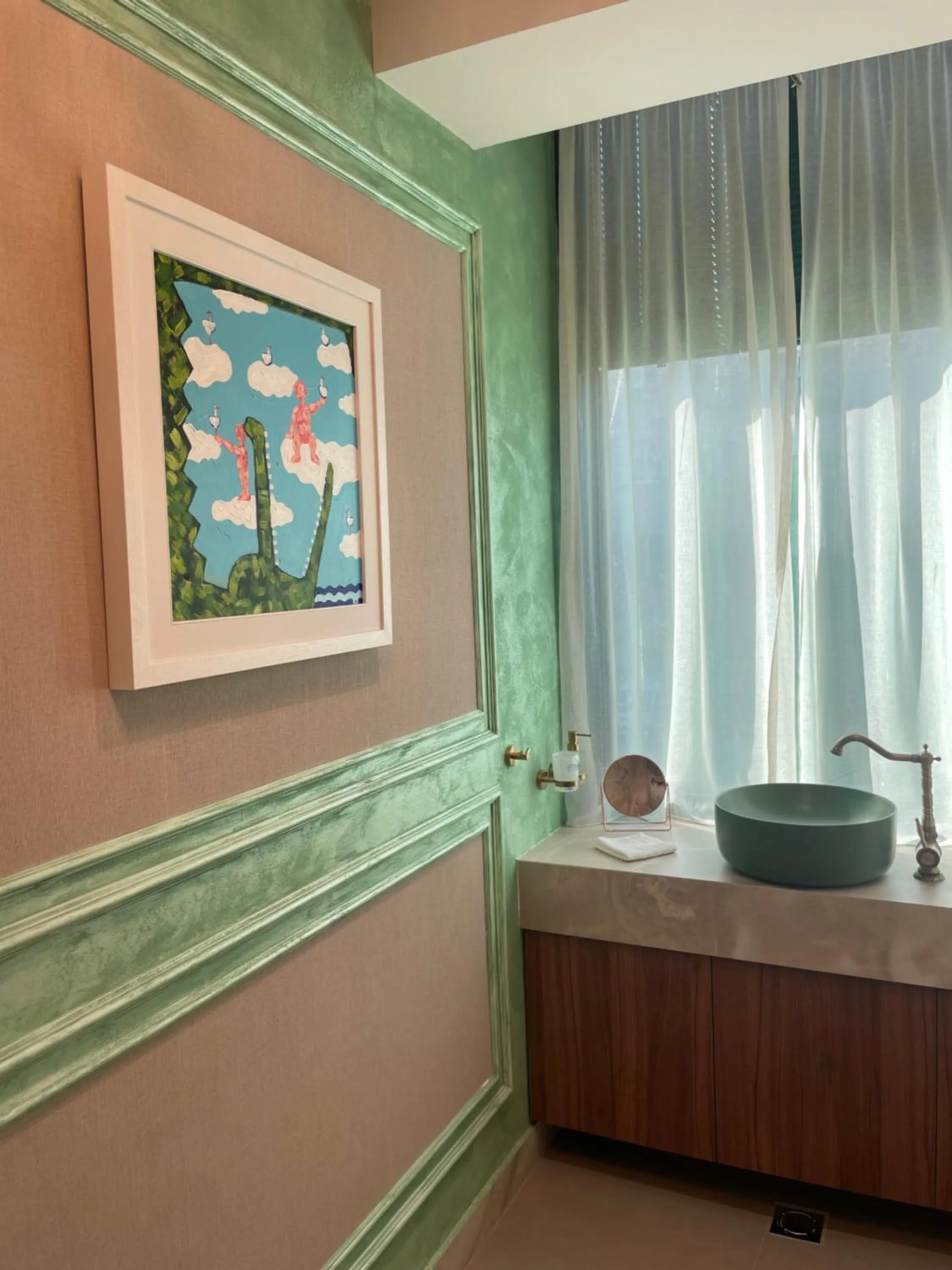 Decorative detail in Hotel Kerber