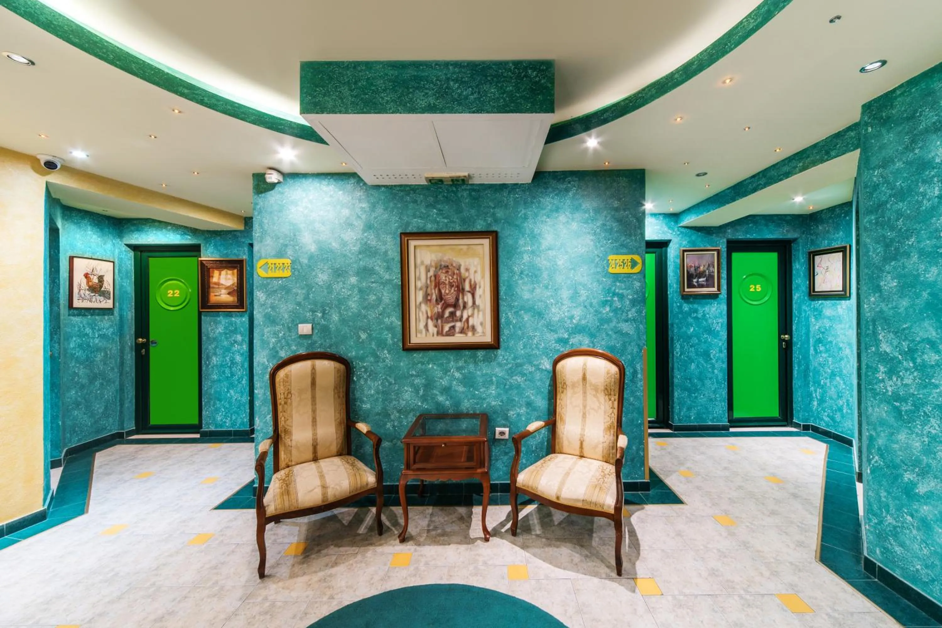 Seating area in Hotel Kerber