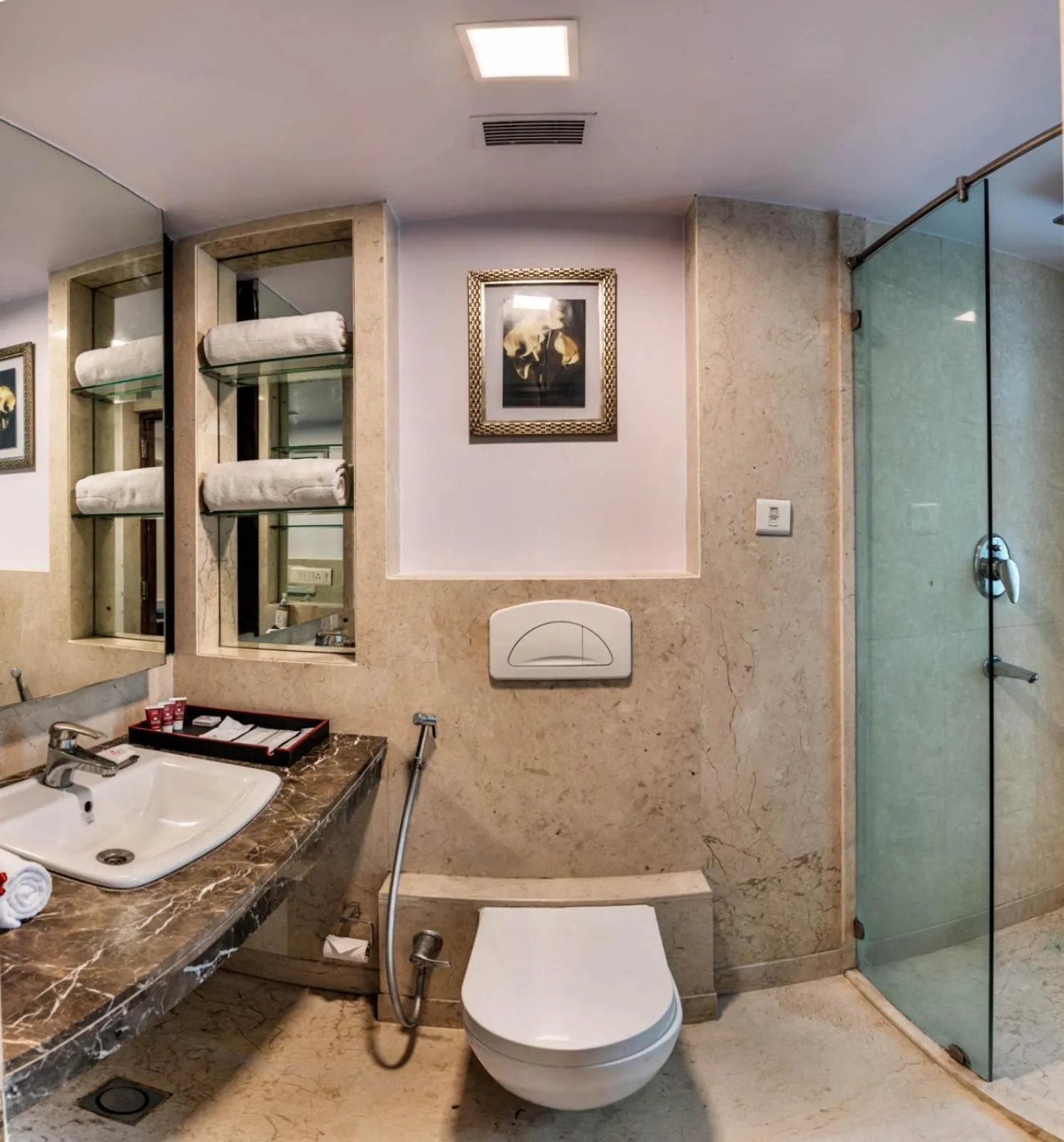 Bathroom in Libra Lords Inn, Jaipur