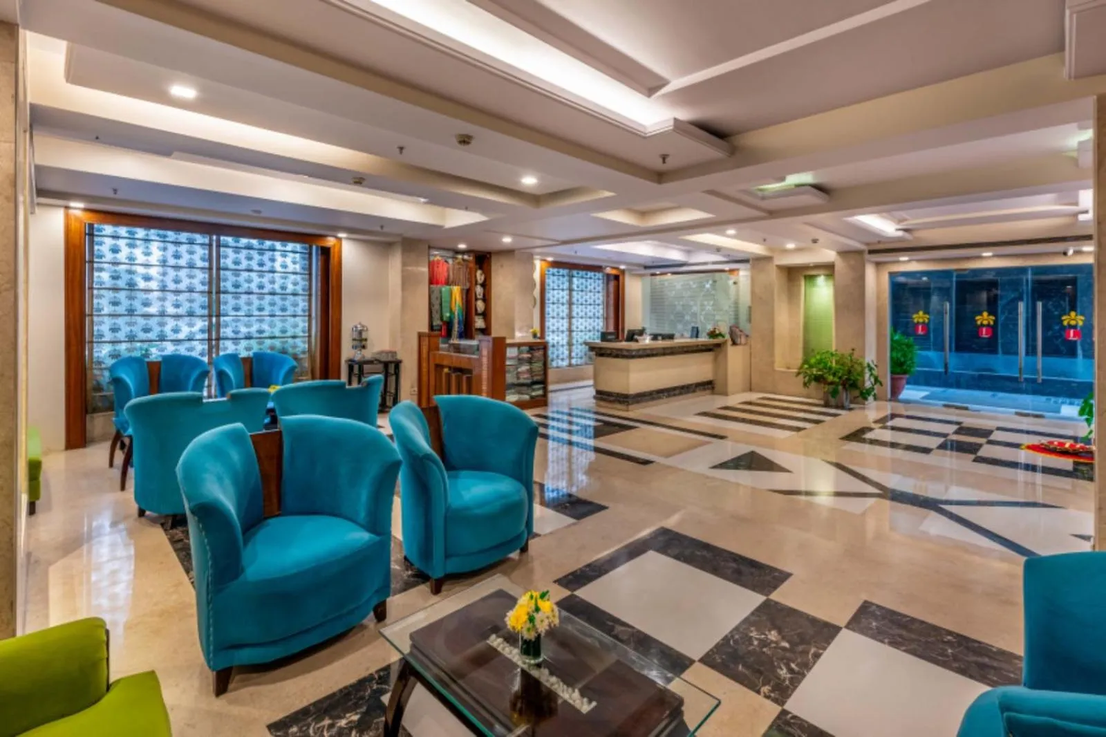 Lobby or reception in Libra Lords Inn, Jaipur