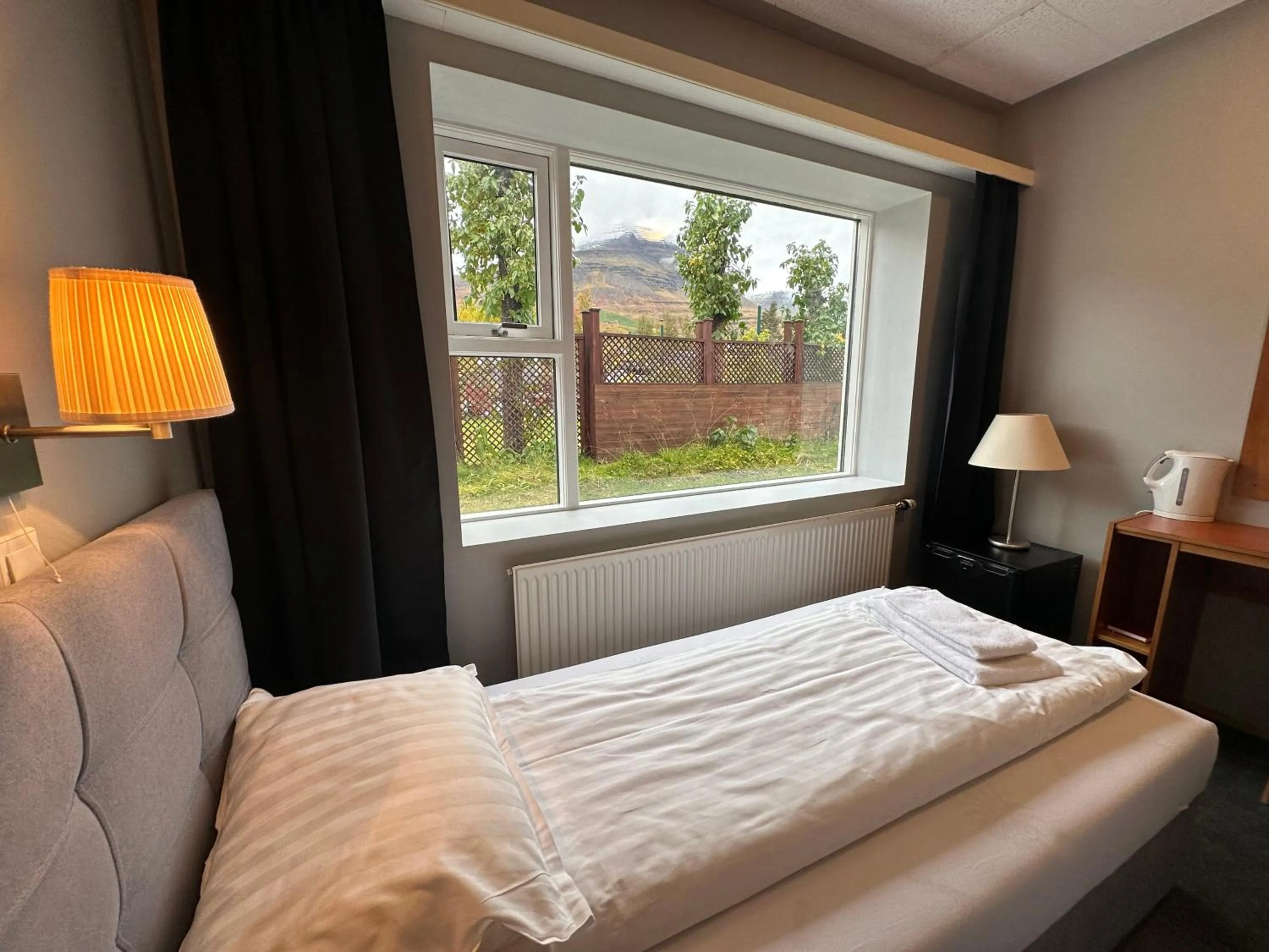 Bed in Hótel Austur