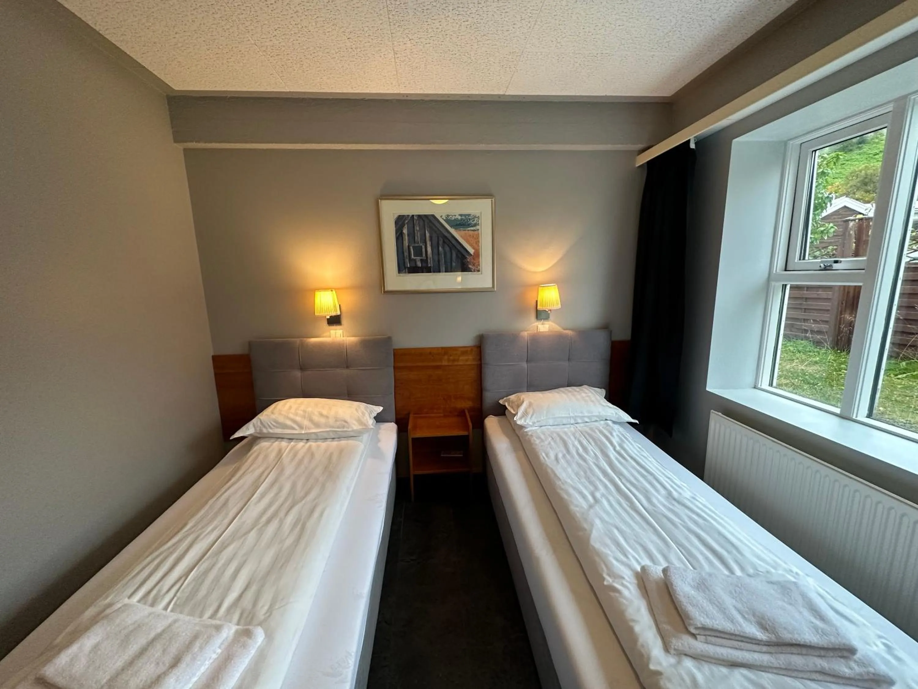 Bed in Hótel Austur