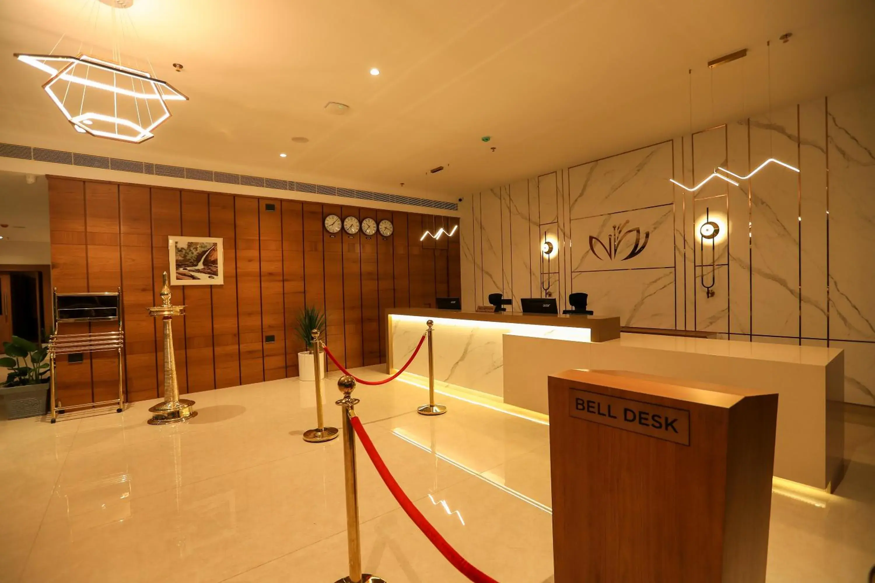 Lobby or reception in Hotel Saffron Wayanad Lobby or reception in Hotel Saffron Wayanad