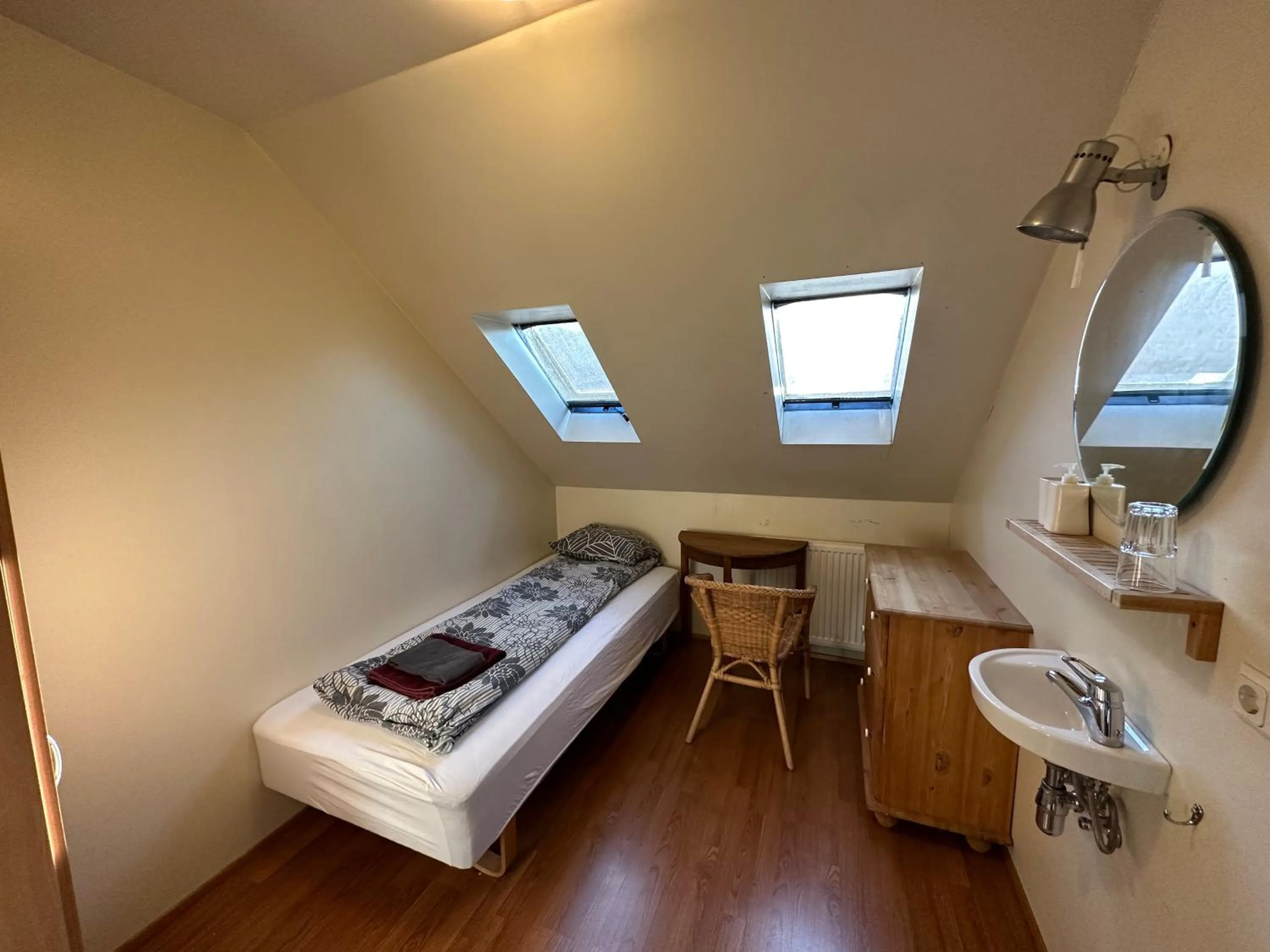 Bed in Tærgesen Guesthouse