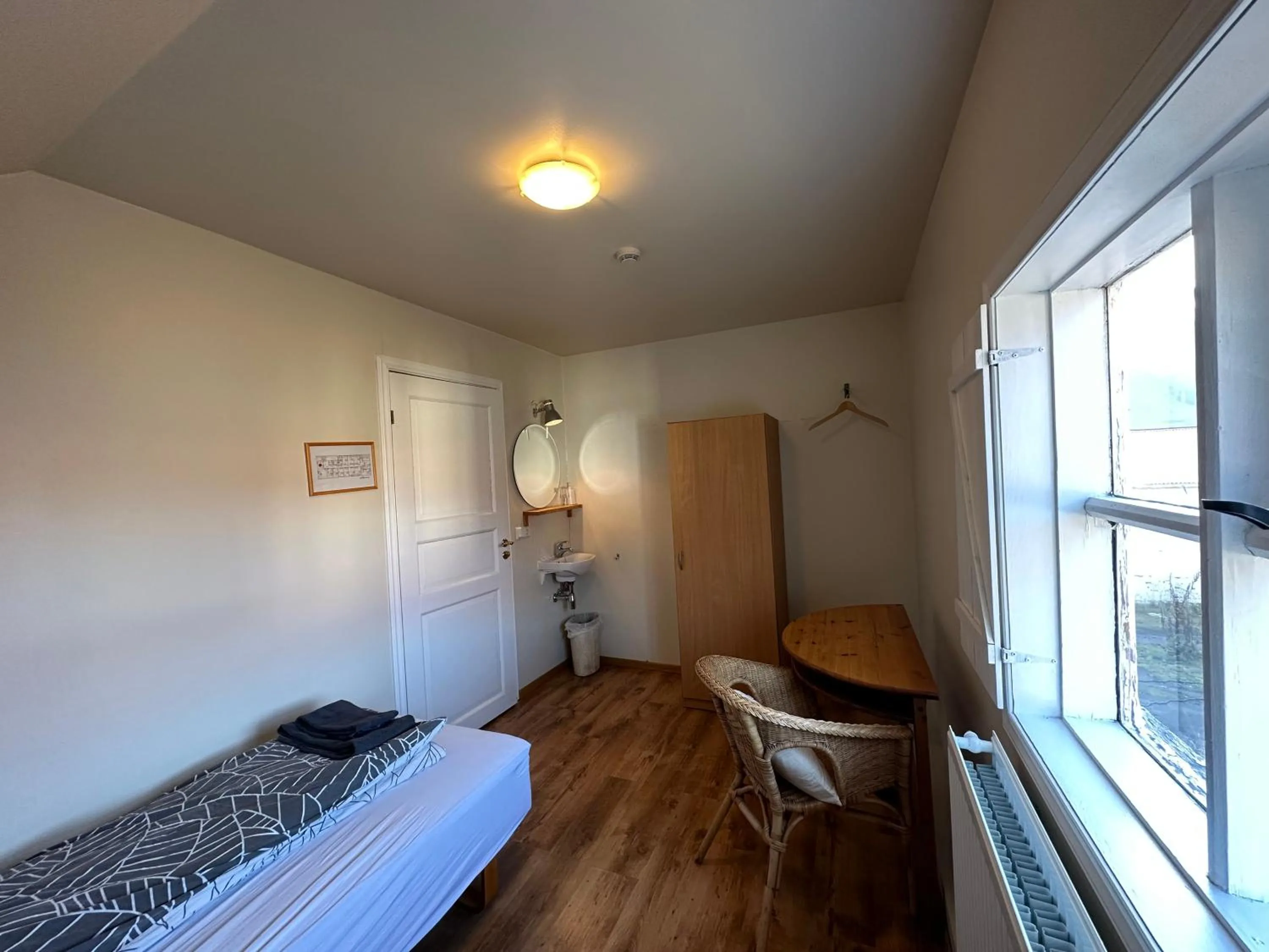 Bed in Tærgesen Guesthouse