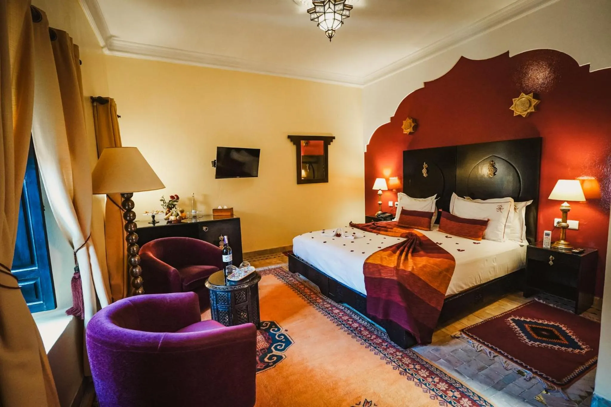 Bed in Les Borjs De La Kasbah