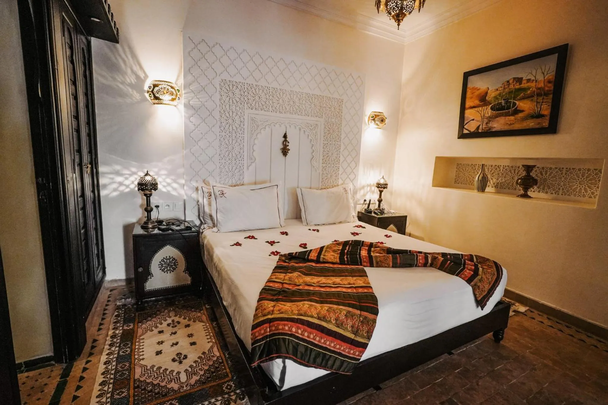Bedroom, Bed in Les Borjs De La Kasbah