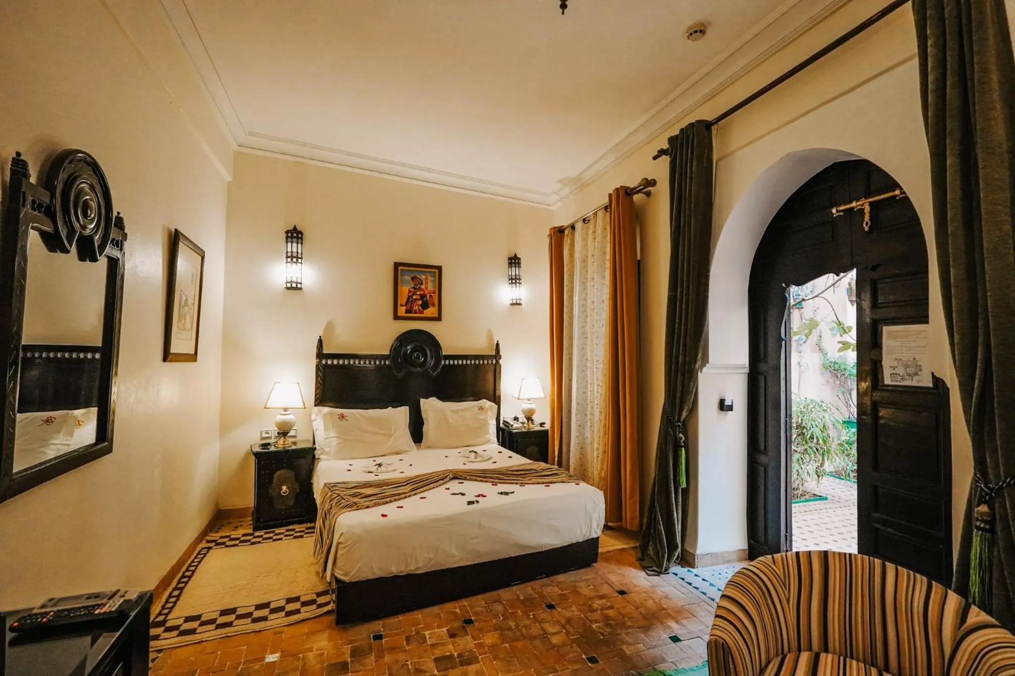 Bedroom, Bed in Les Borjs De La Kasbah