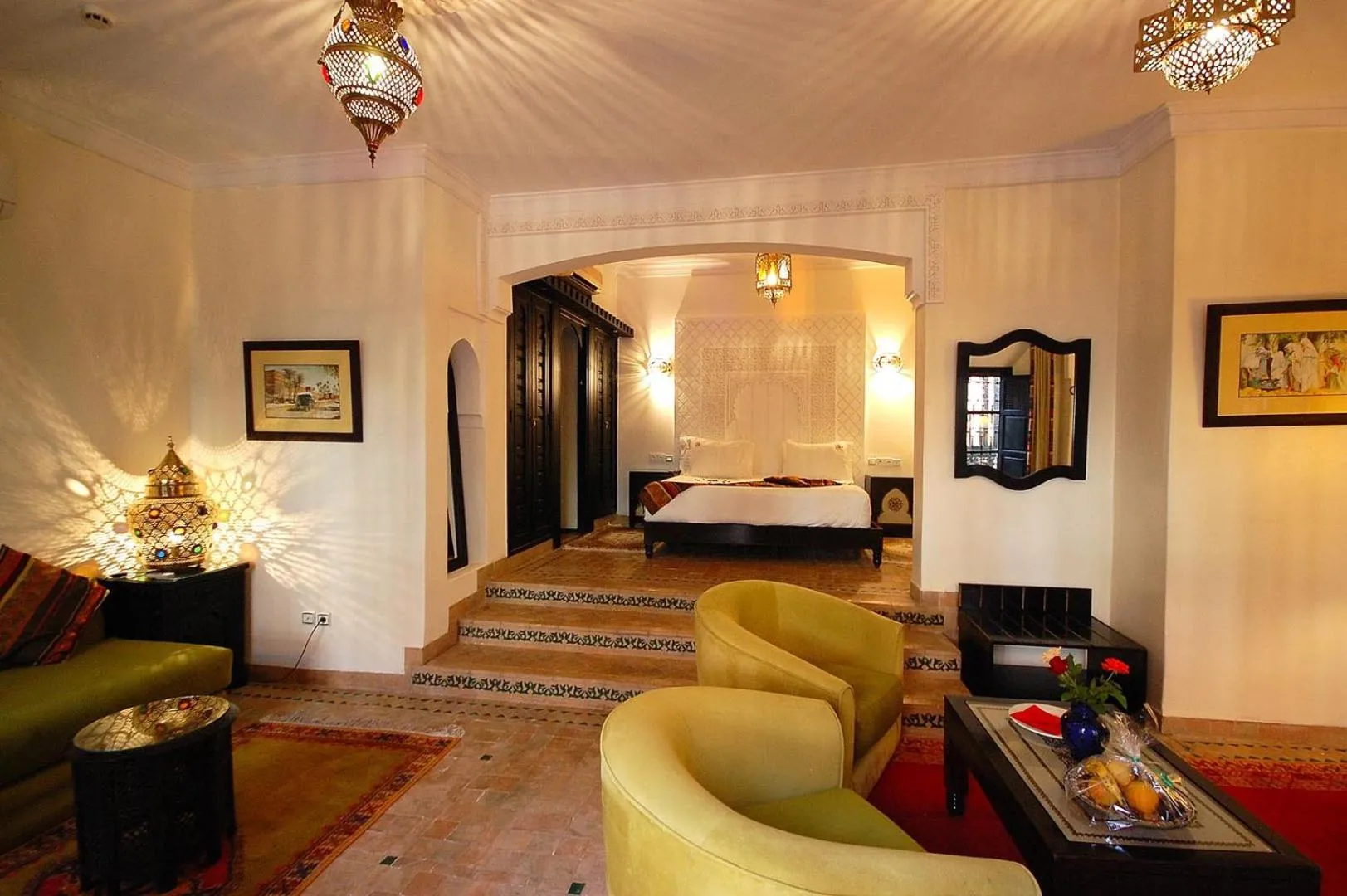 Bed in Les Borjs De La Kasbah