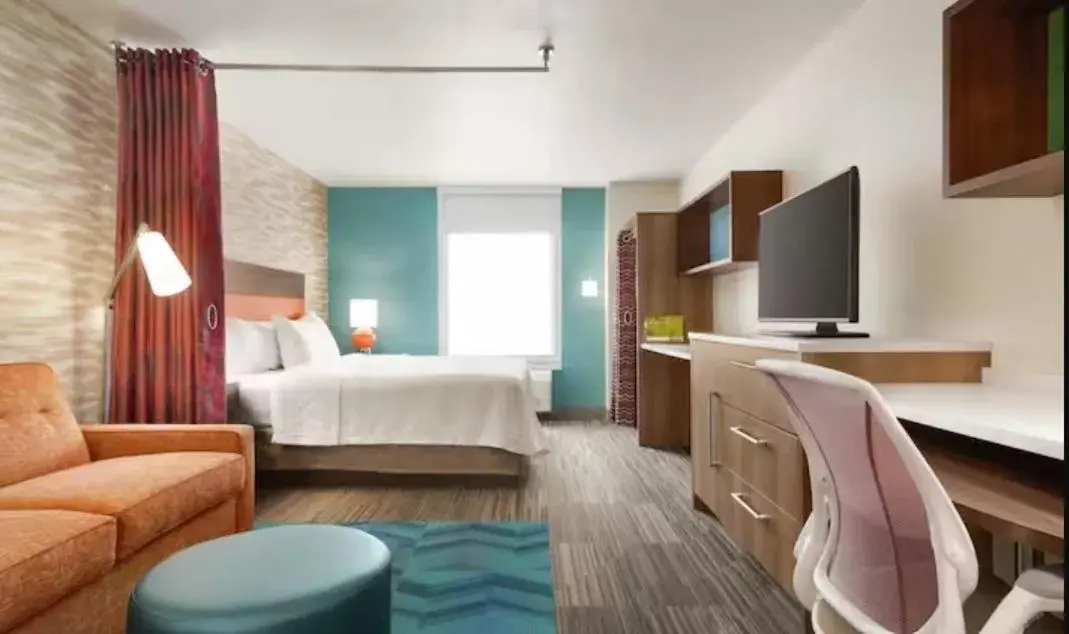 Bed in Home2 Suites By Hilton Newberry Bed in Home2 Suites By Hilton Newberry