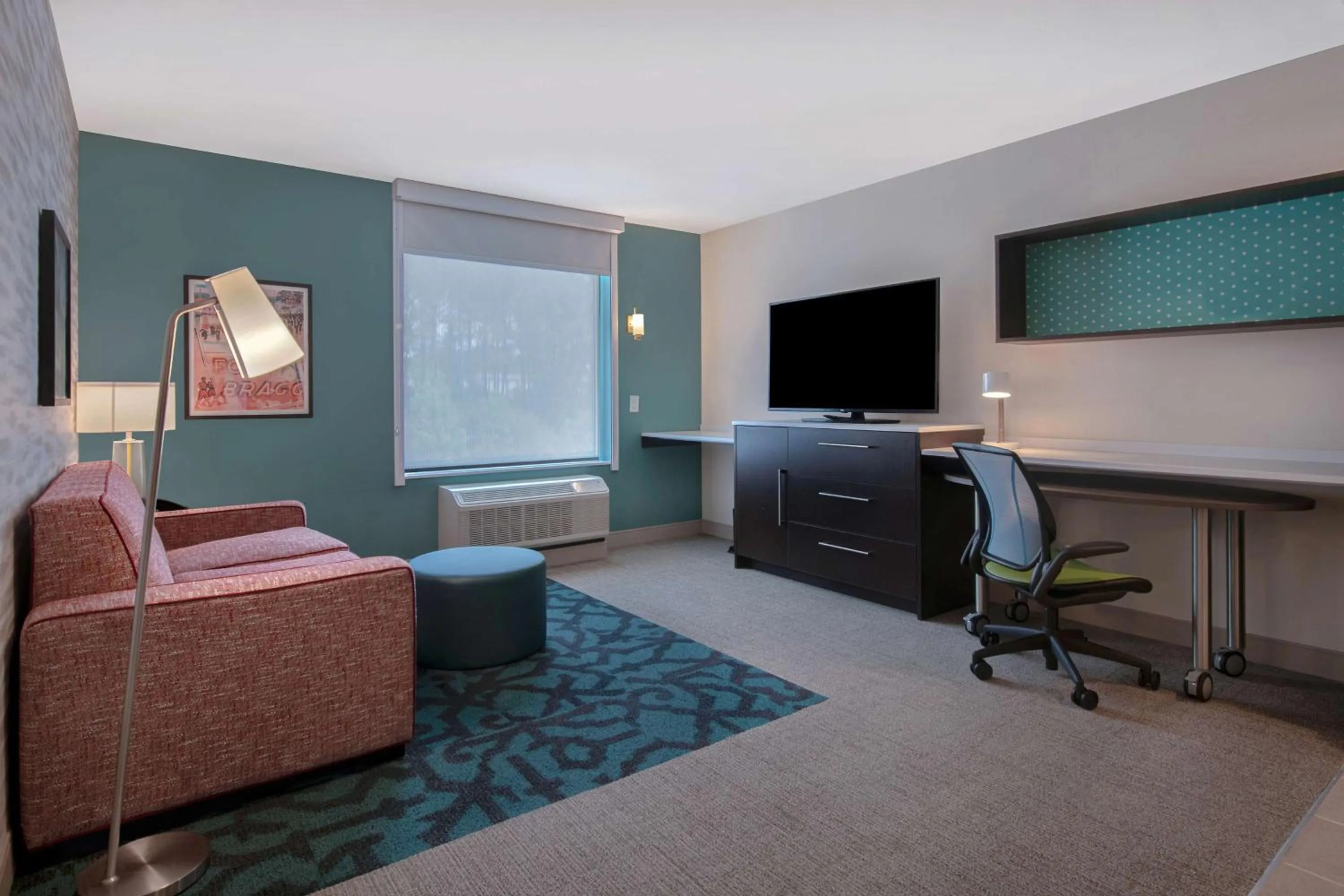 Bedroom in Home2 Suites By Hilton Fayetteville North