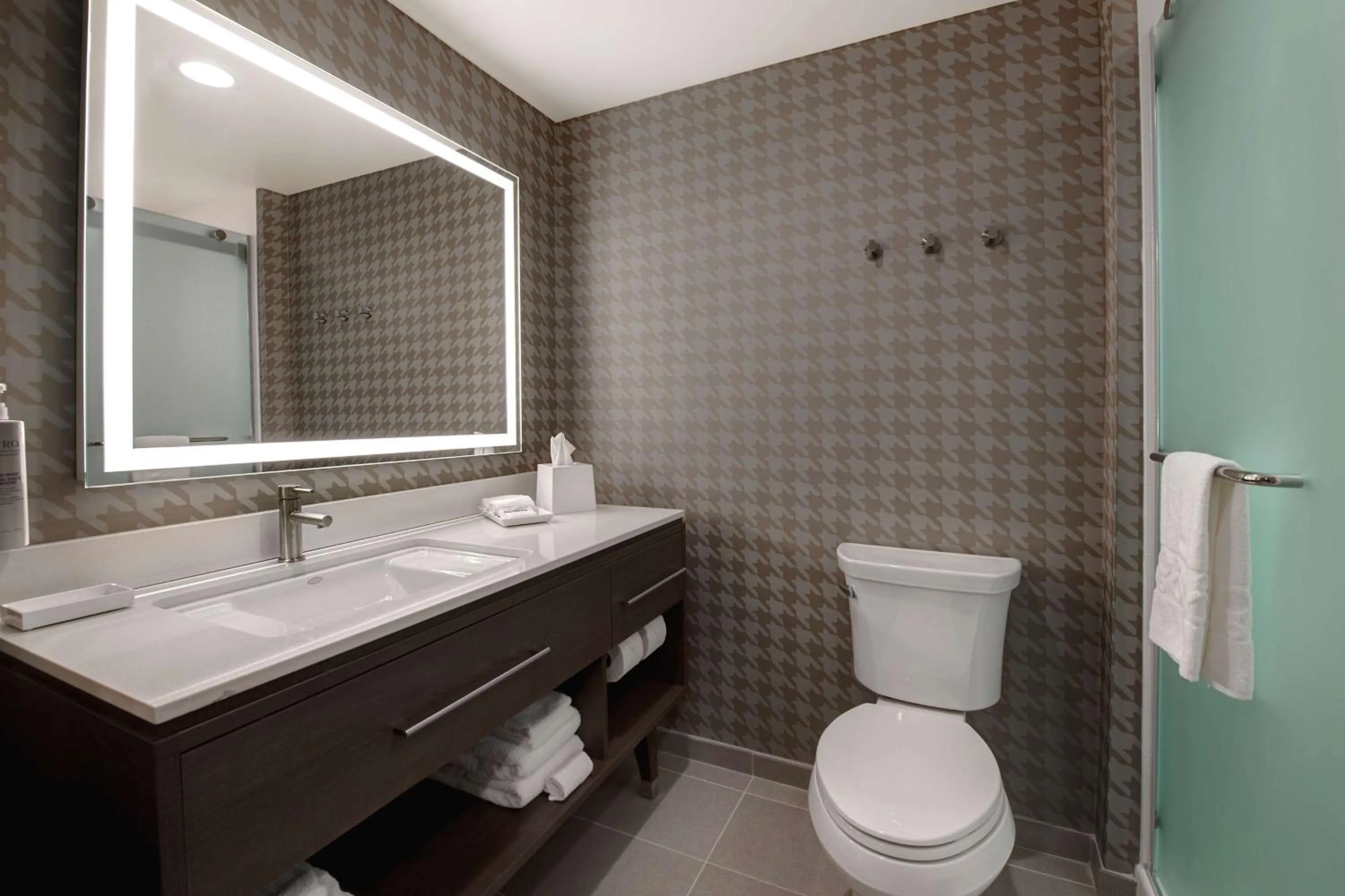 Bathroom in Home2 Suites By Hilton Fayetteville North