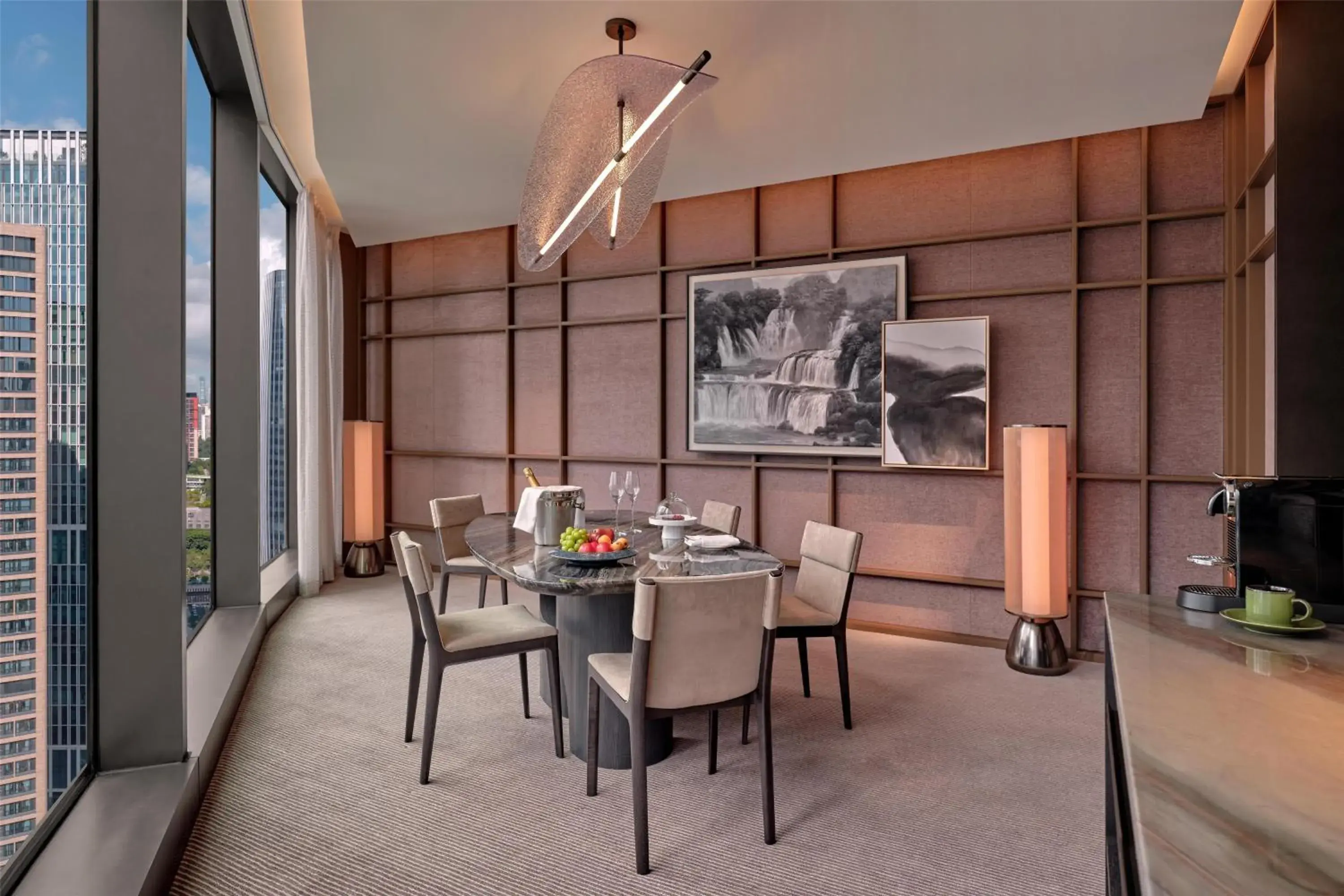 Living room in Conrad Shenzhen Living room in Conrad Shenzhen