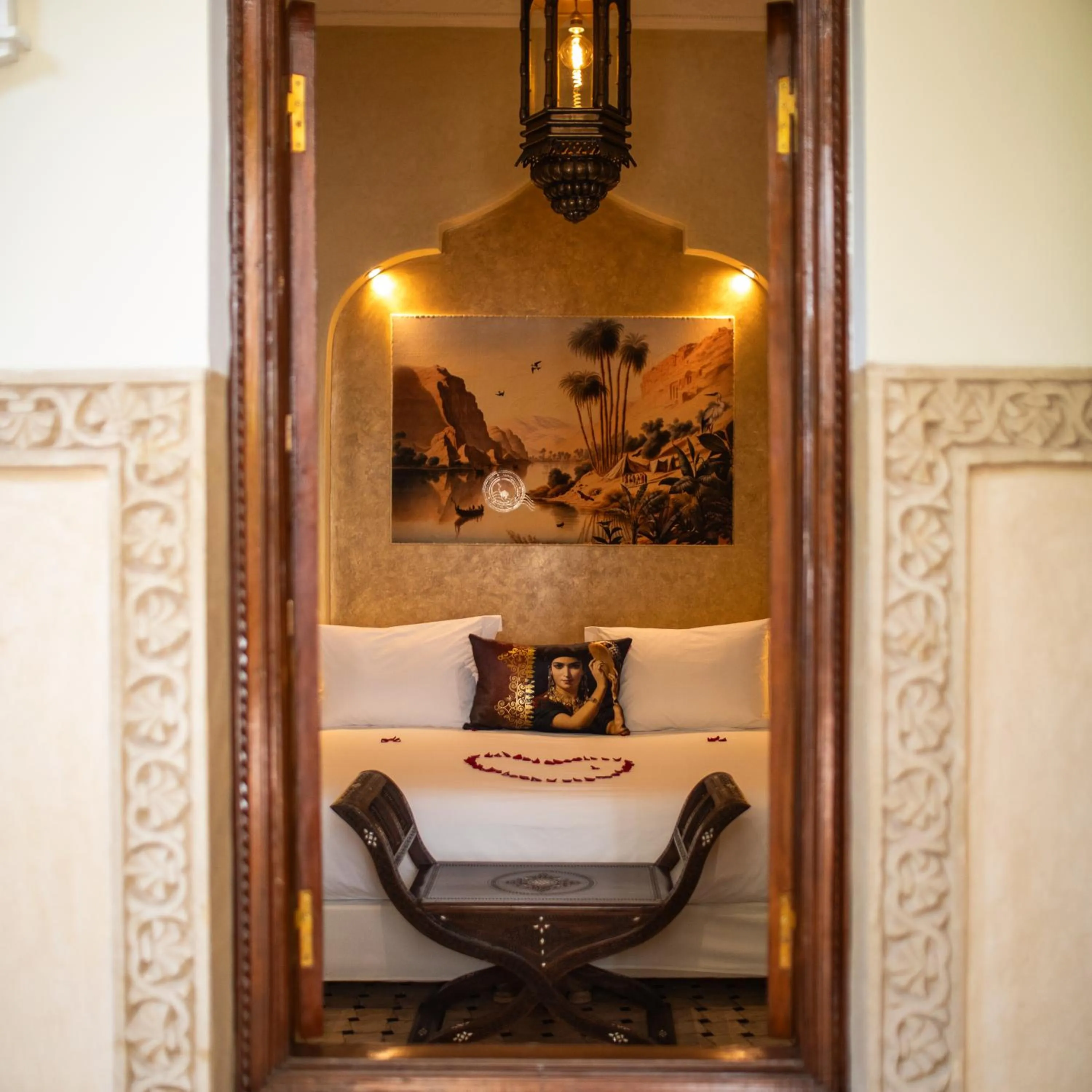 Bed in Demeures d'Orient Riad & Spa