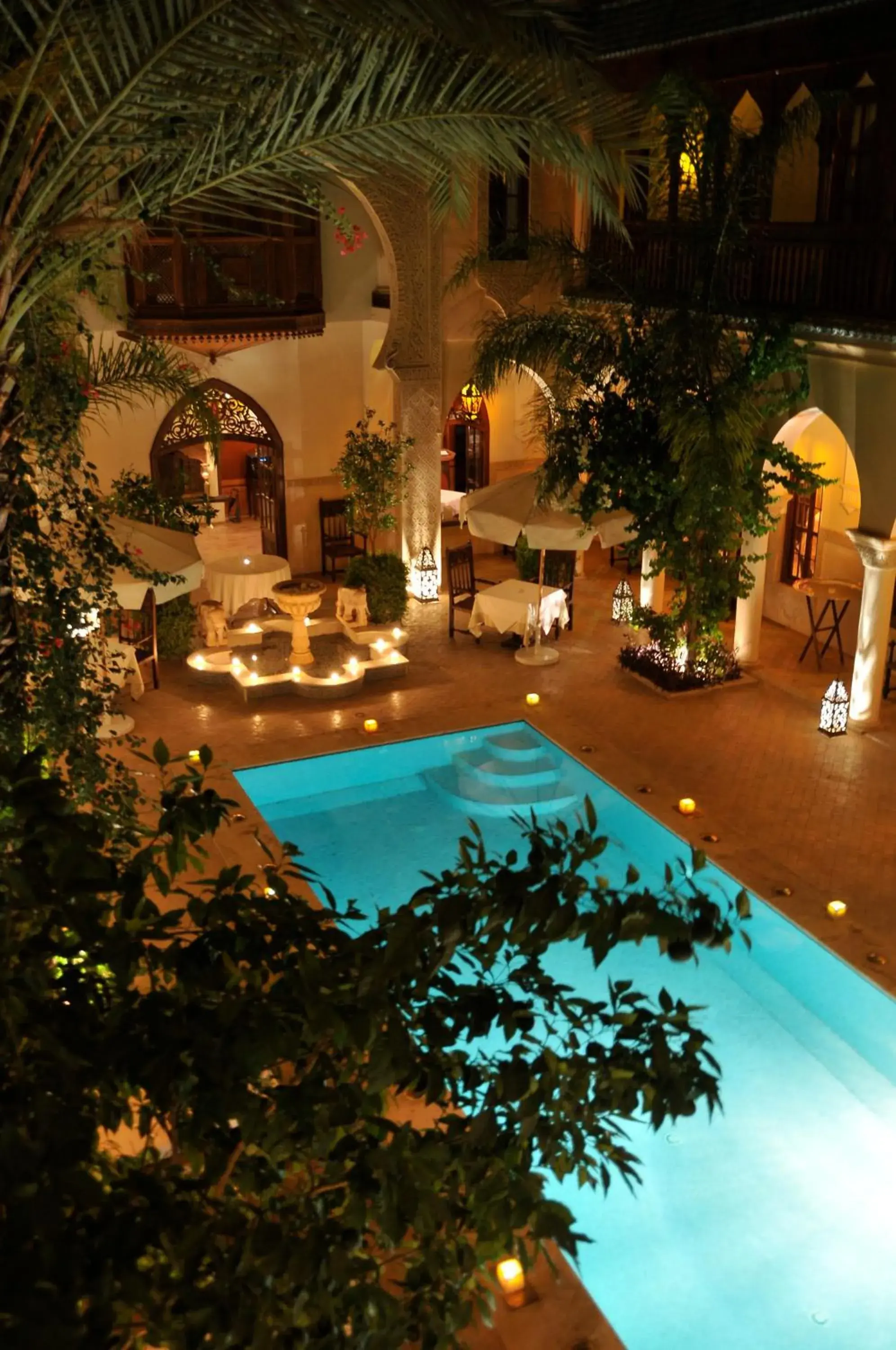 Pool view in Demeures d'Orient Riad & Spa Pool view in Demeures d'Orient Riad & Spa