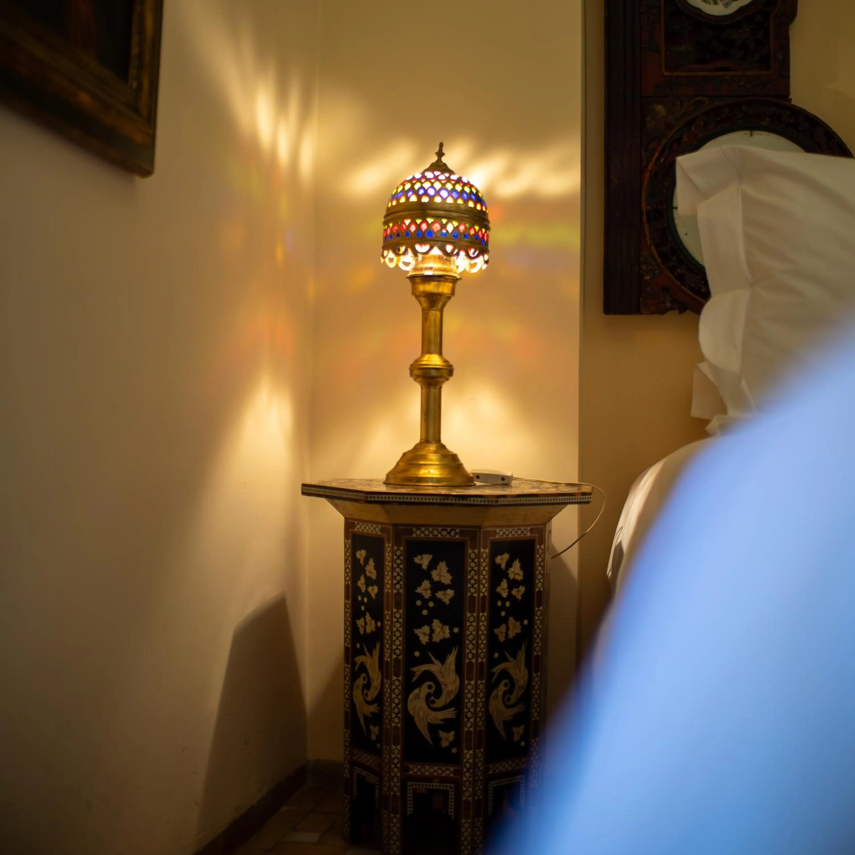 Decorative detail, Bed in Demeures d'Orient Riad & Spa