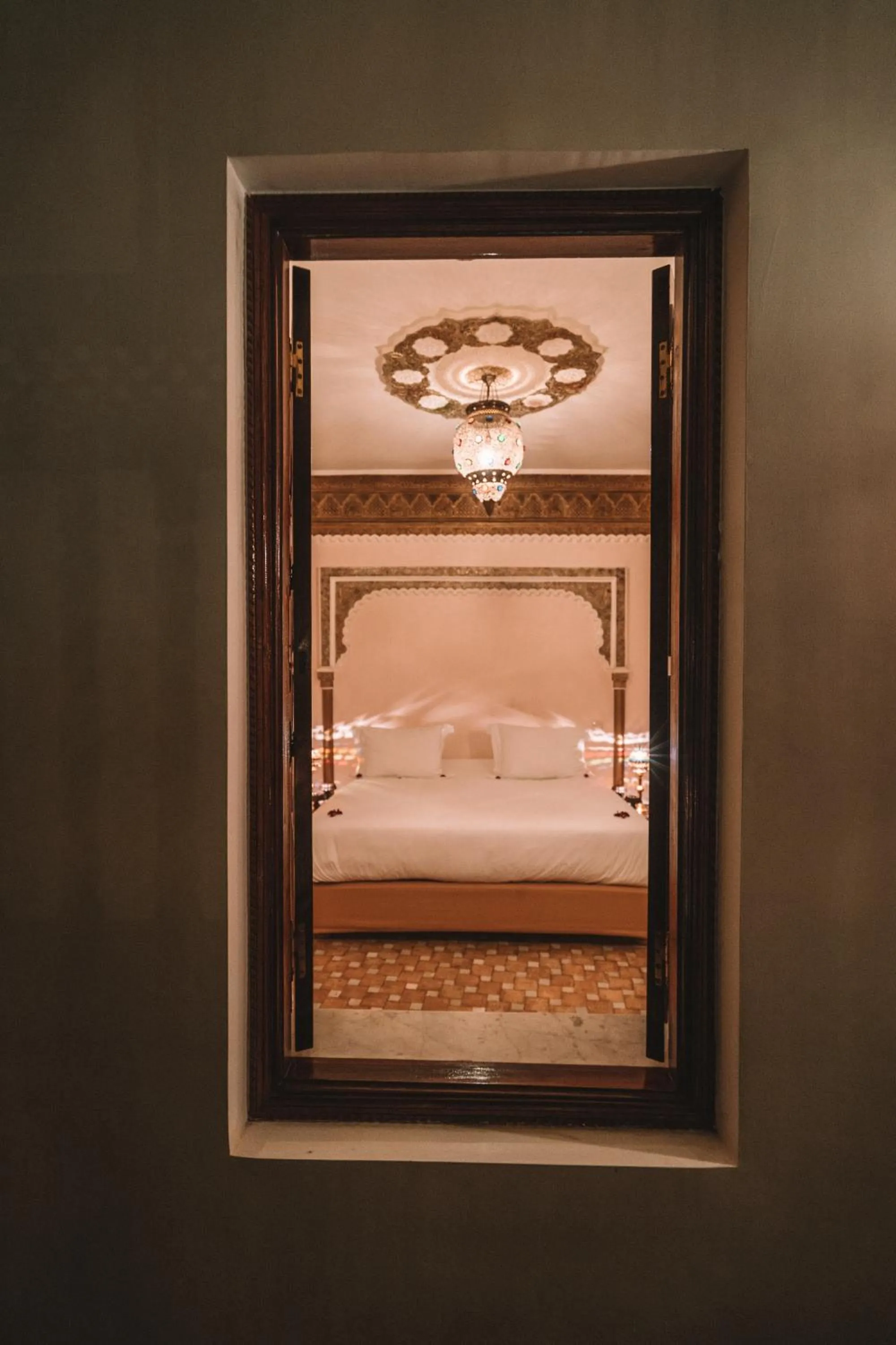 Bed in Demeures d'Orient Riad & Spa