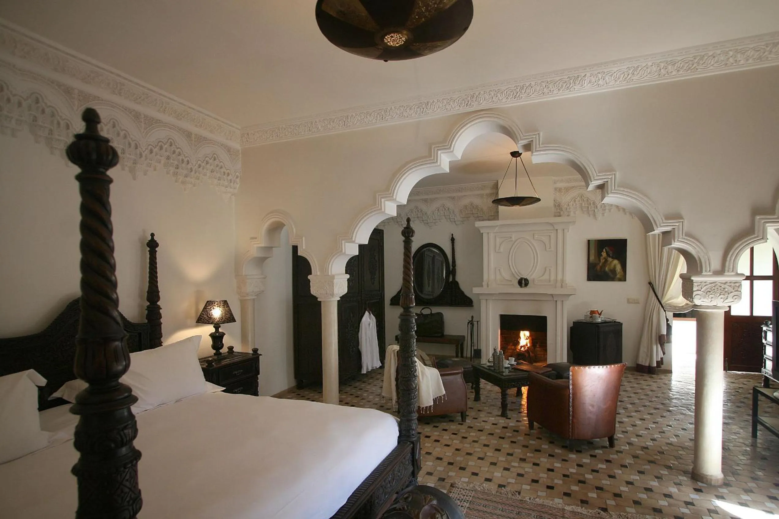 Bed in Demeures d'Orient Riad & Spa