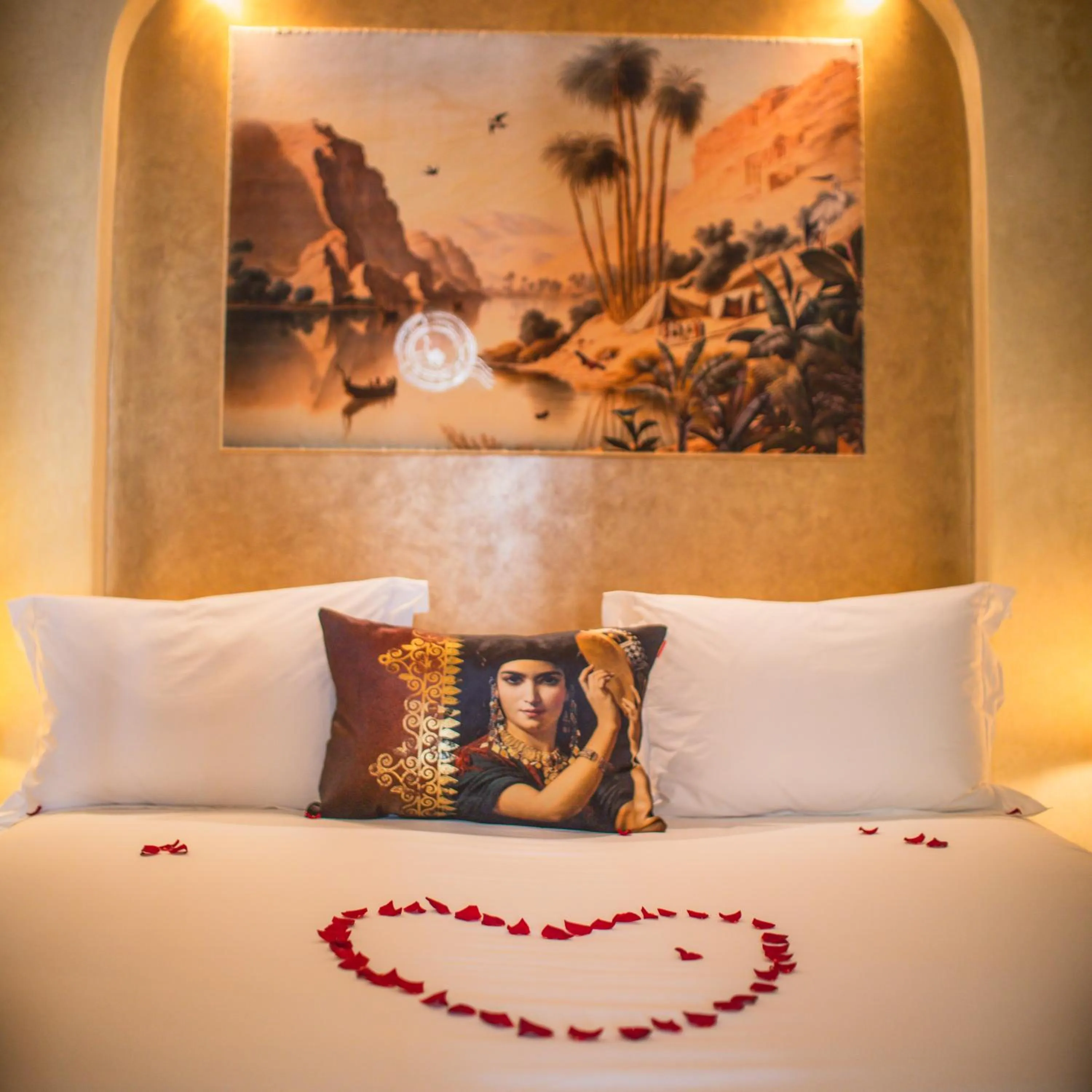 Decorative detail, Bed in Demeures d'Orient Riad & Spa