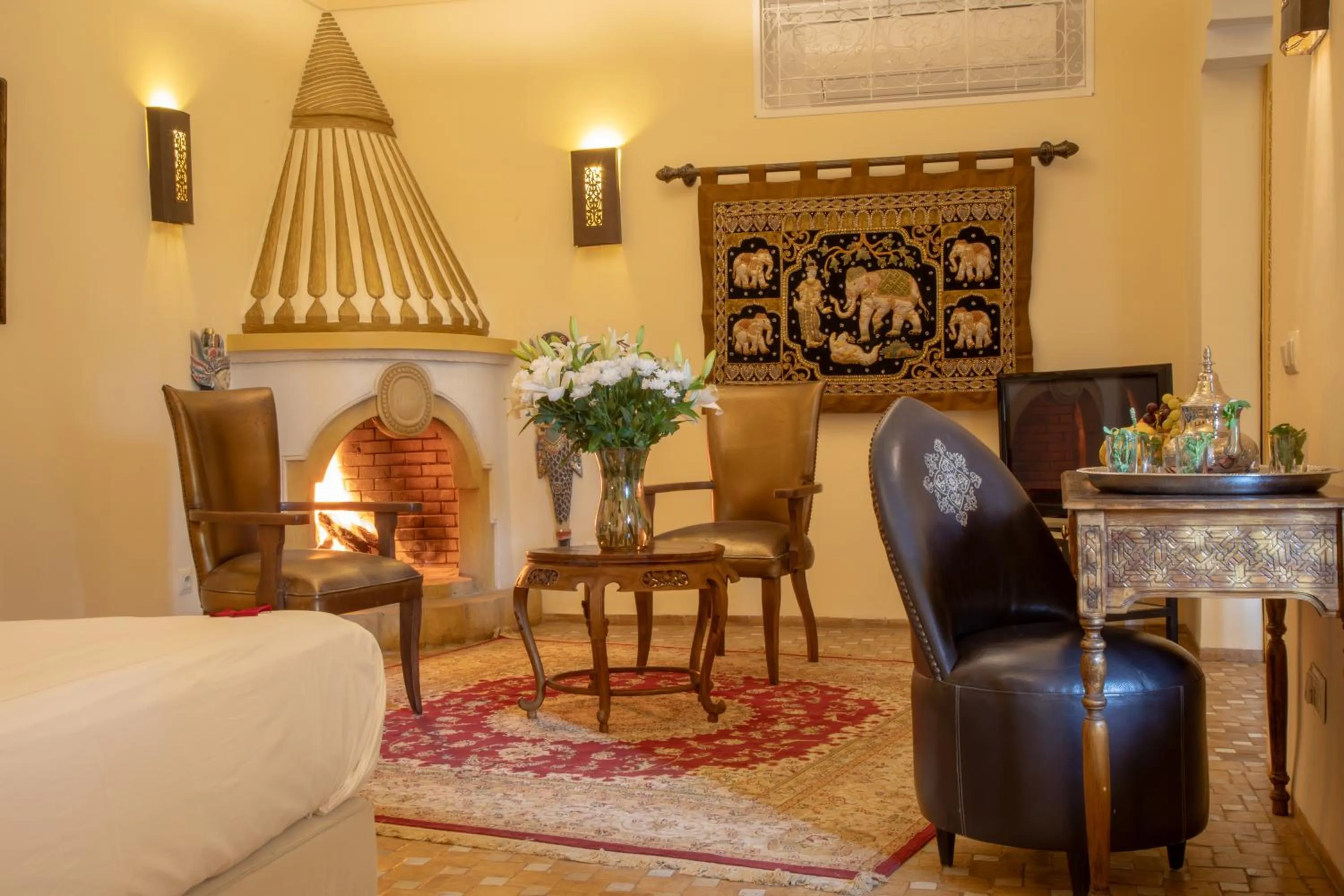 Living room in Demeures d'Orient Riad & Spa