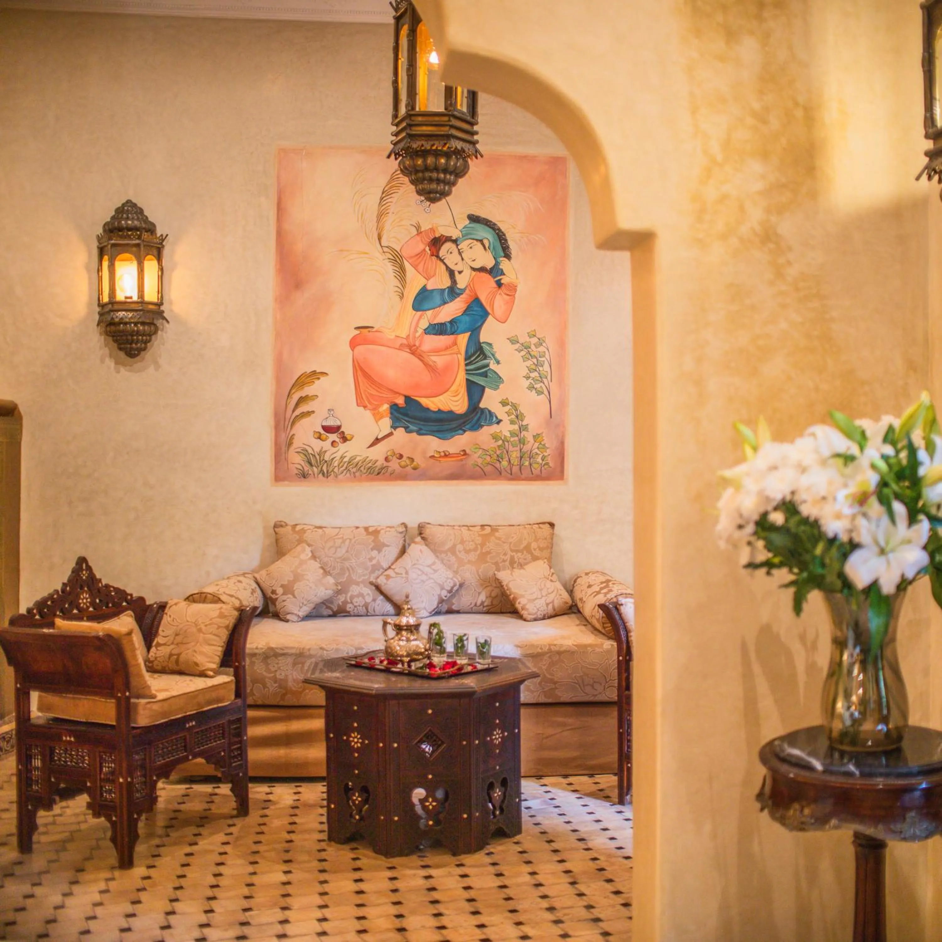Living room in Demeures d'Orient Riad & Spa