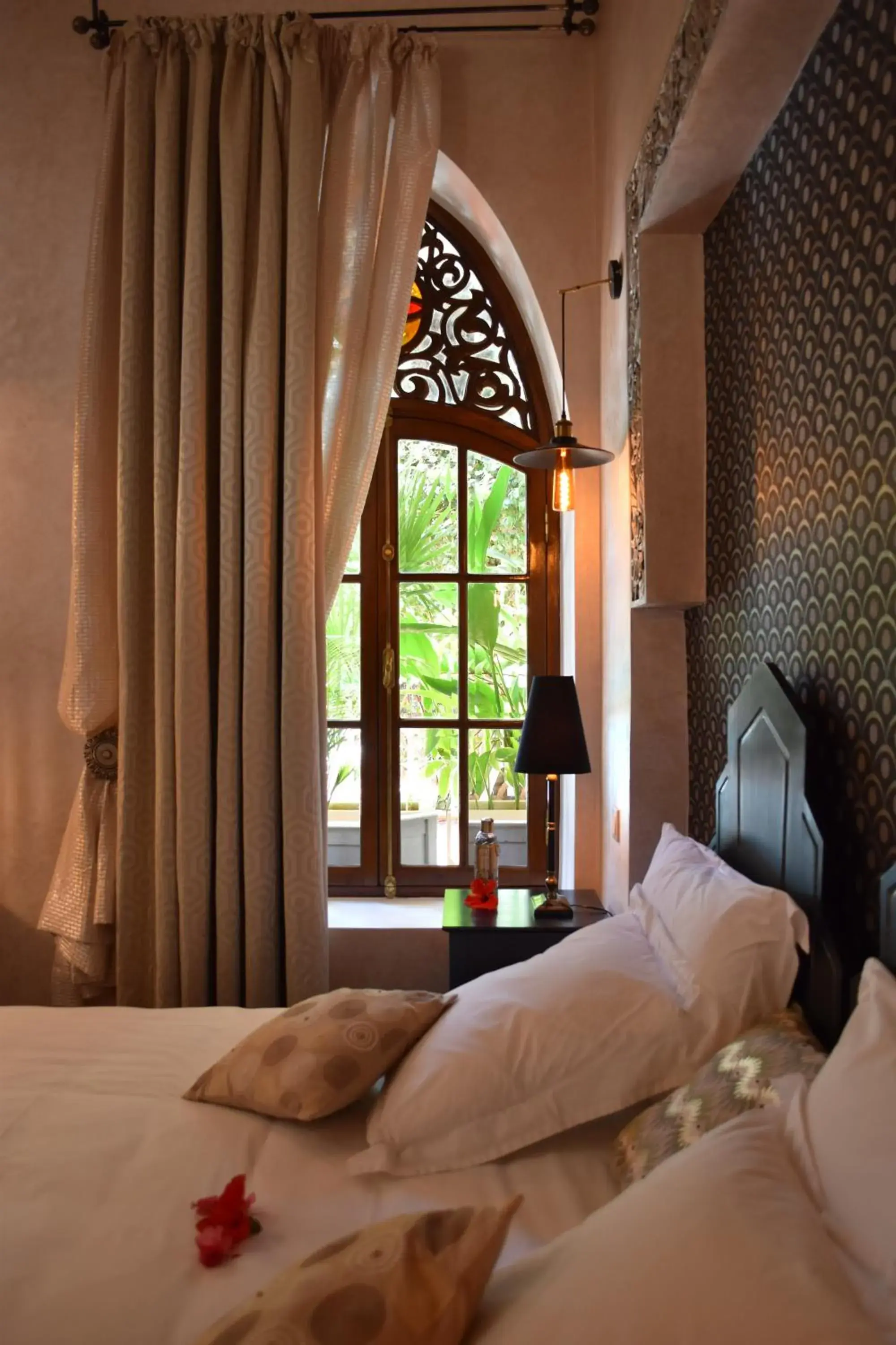 Bed in Demeures d'Orient Riad & Spa Bed in Demeures d'Orient Riad & Spa