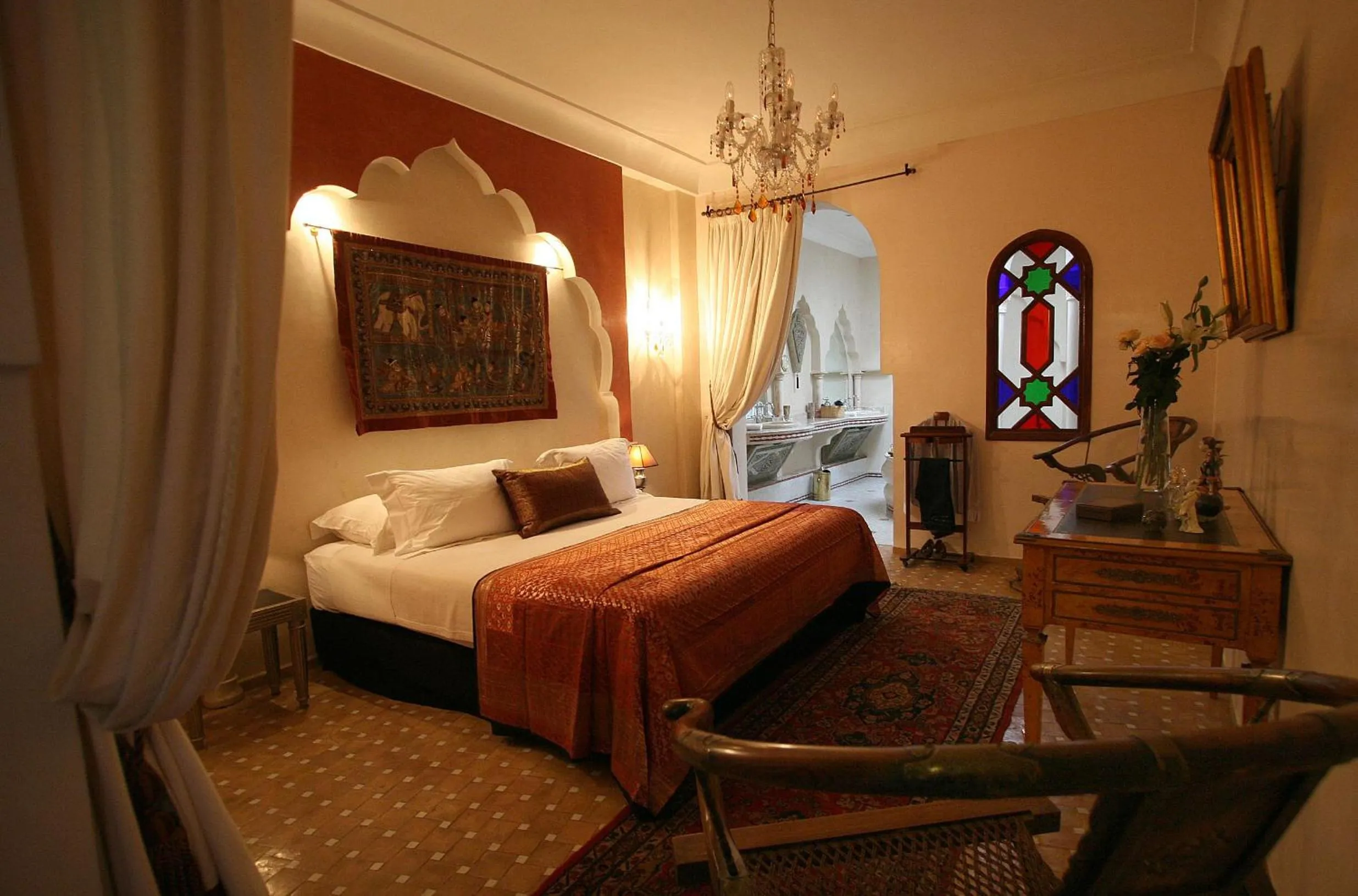 Bedroom, Bed in Demeures d'Orient Riad & Spa